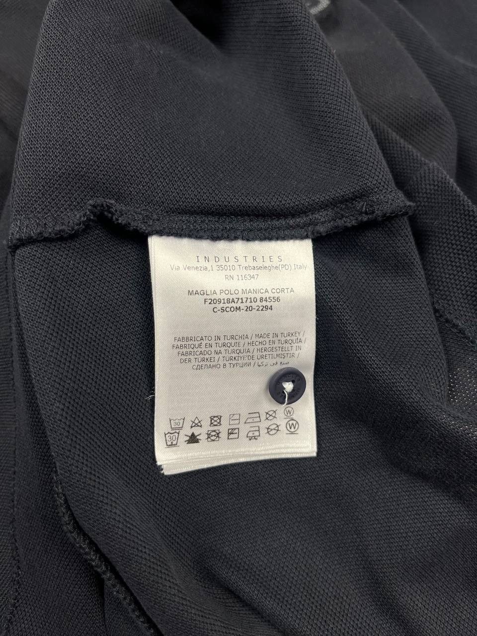 Moncler Moncler Men's Polo Shirt Black XXL Maglia Polo Manica Corta Size US XXL / EU 58 / 5 - 10 Thumbnail