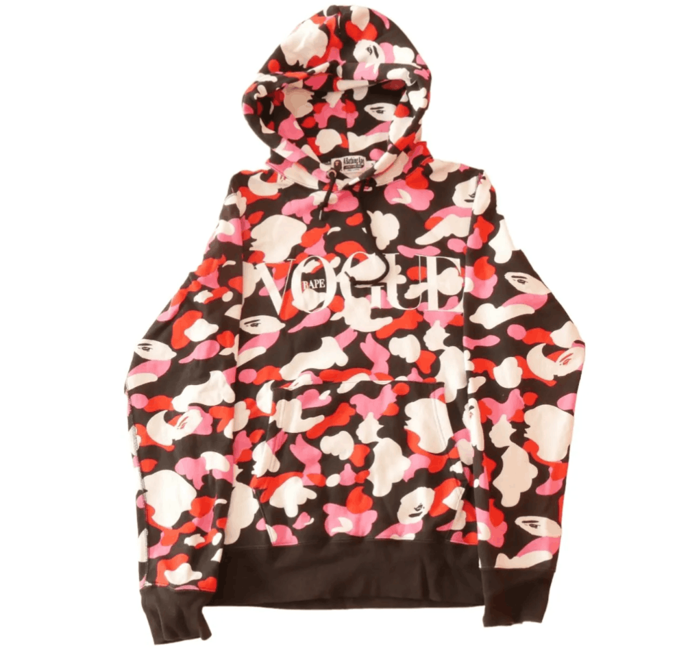 Bape VOUGE x A Bathing Ape collaboration hoodie camouflage Size US M / EU 48-50 / 2 - 1 Thumbnail