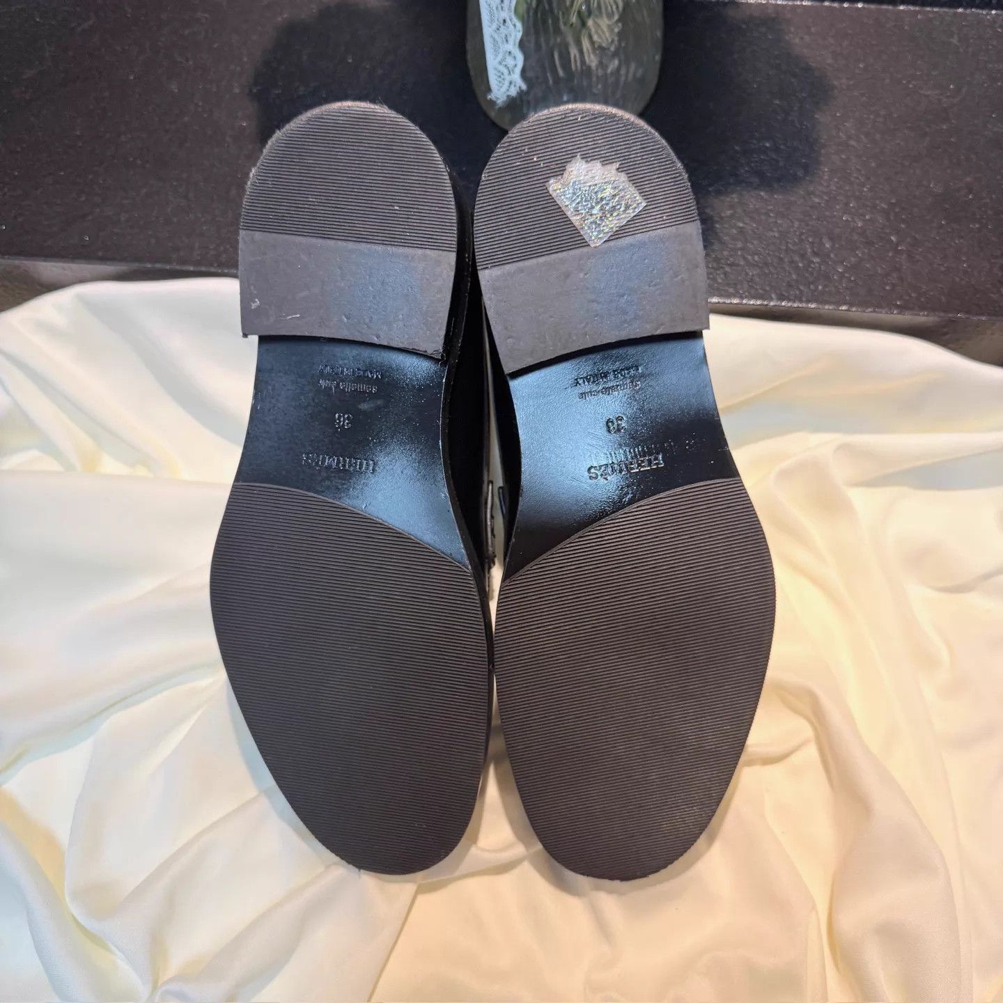 Hermes Hermes Black Platform Loafer 36 (99 New) Size US 5.5 / IT 35.5 - 6 Thumbnail