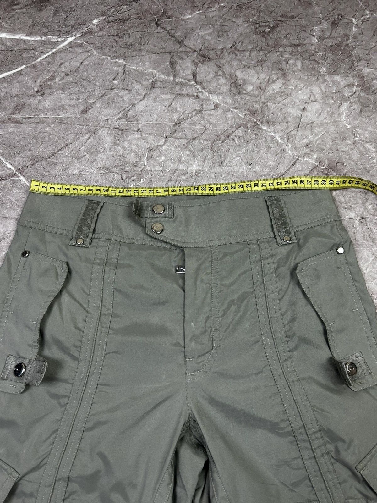 Polo Ralph Lauren Polo Ralph Lauren Gray Multipocket Cargo Pants Women's Size 28" / US 6 / IT 42 - 12 Thumbnail