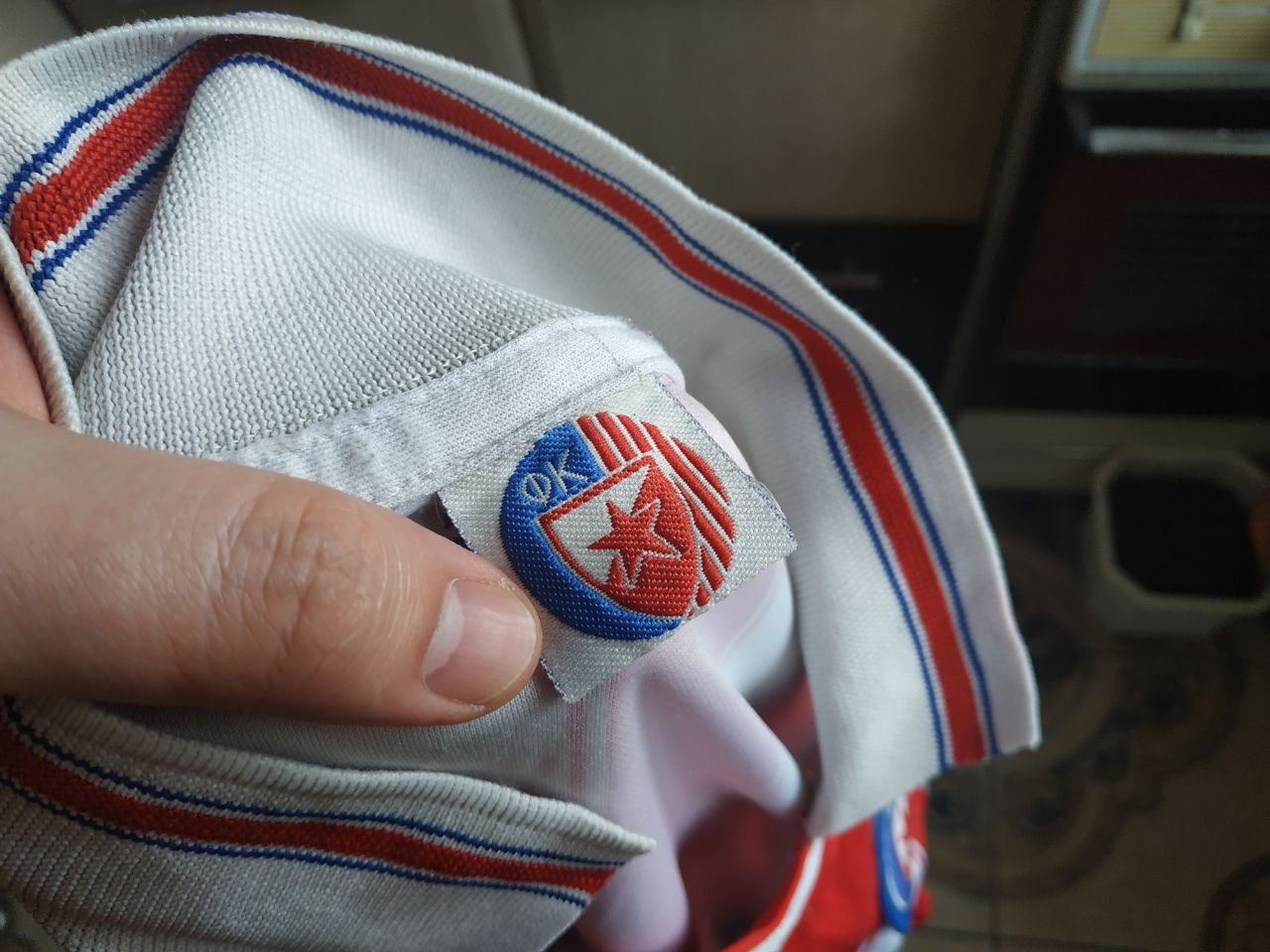 Vintage 90s Crvena Zvezda Jersey RedStar Belgrade Yugoslavia