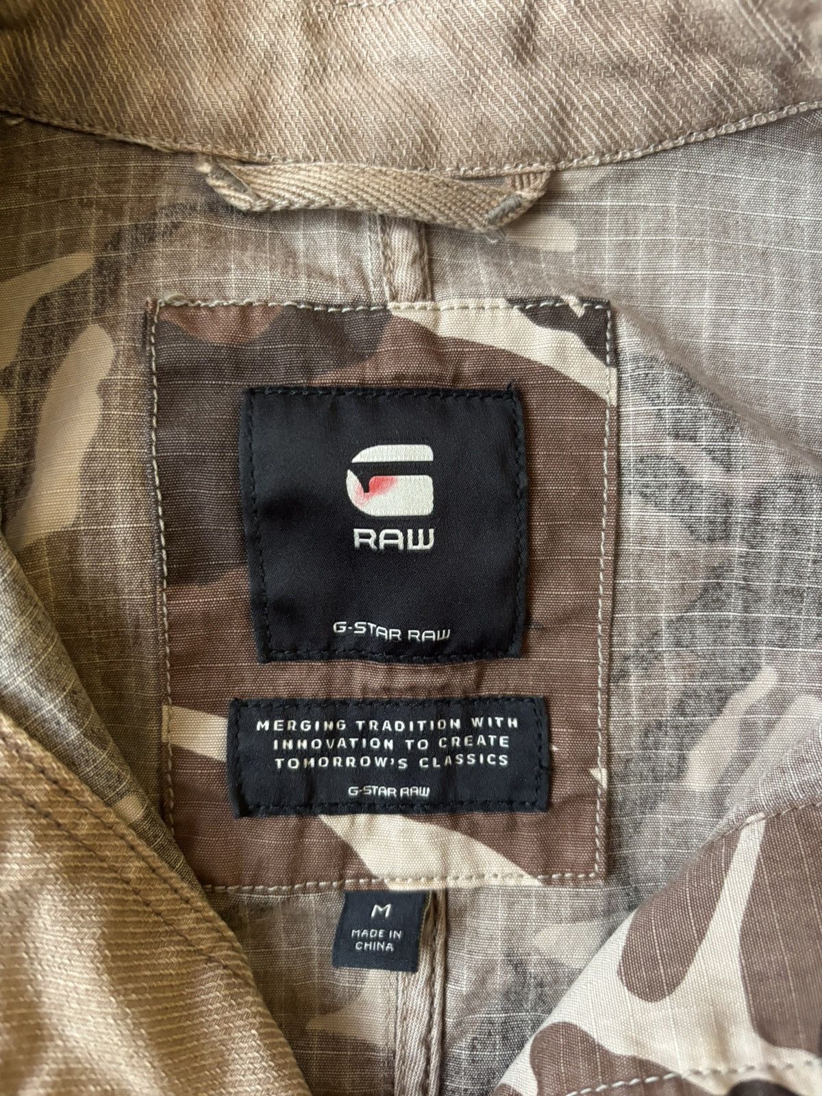 G-Star G Star Raw Tactical Camo Light Boxy Jacket Size S / US 4 / IT 40 - 9 Thumbnail
