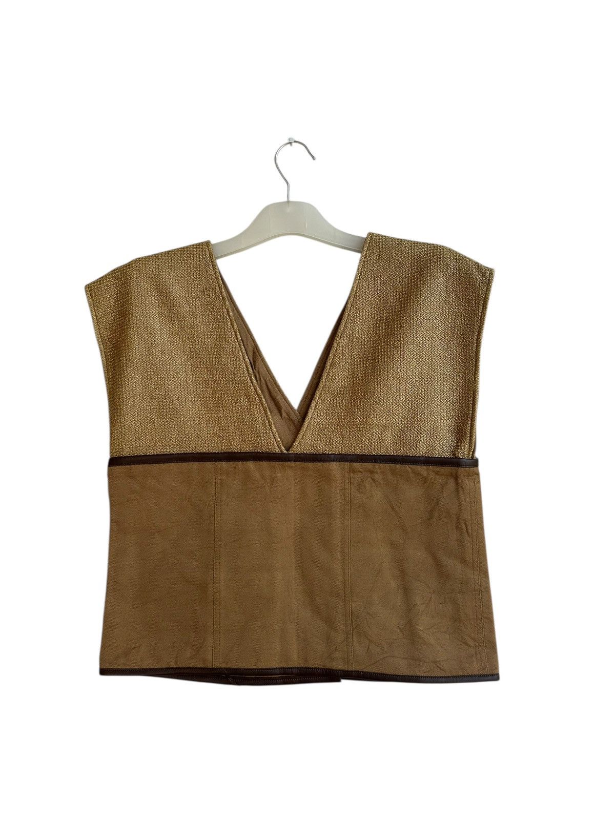Yoshio Kubo Muller by Yoshiokubo Straw Vest Size US S / EU 44-46 / 1 - 2 Thumbnail