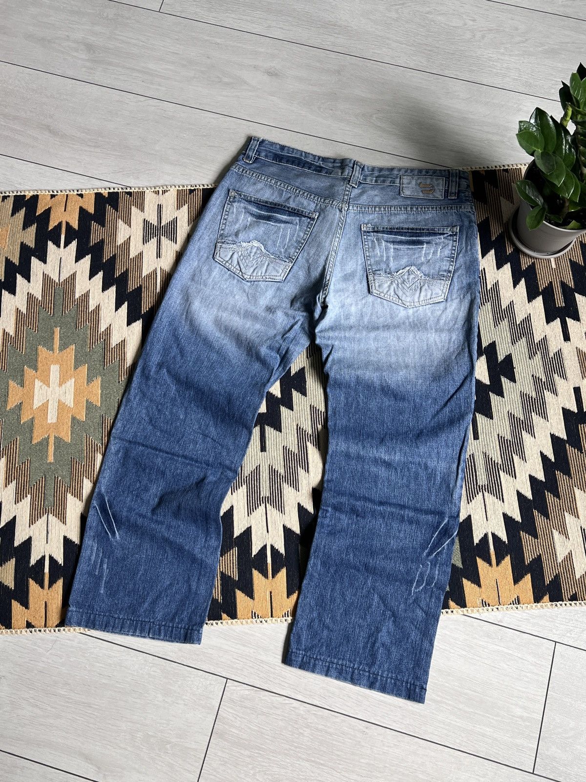 Diesel Diesel Baggy Distressed Denim Y2K Jeans Size US 32 / EU 48 - 3 Thumbnail