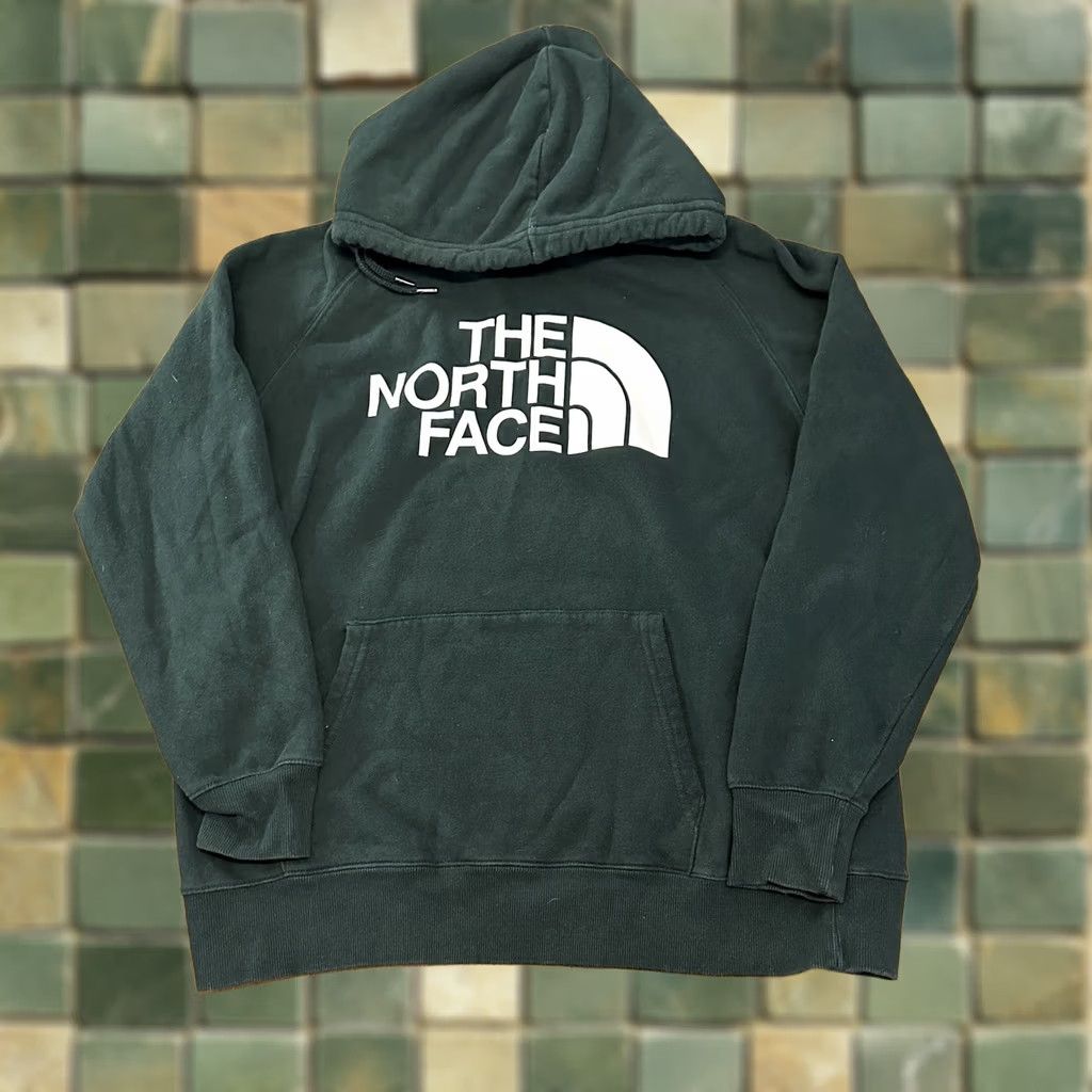 The North Face The North Face Hoodie Sweatshirt Women's Large Green Size L / US 10 / IT 46 - 1 Thumbnail