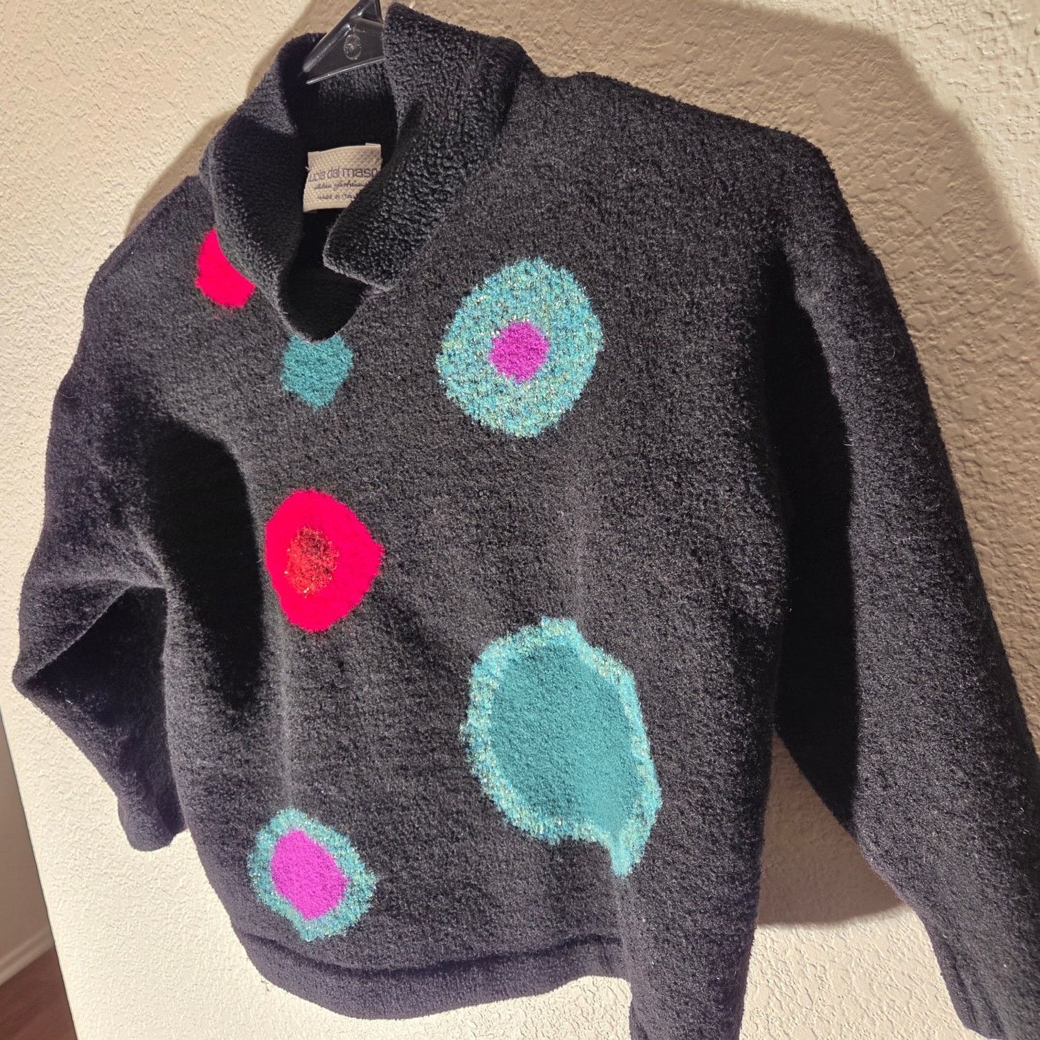 Ciao Lucia Lucia Dal Maso Crop Wool Fleece Sweater - Women's Small Size S / US 4 / IT 40 - 3 Thumbnail
