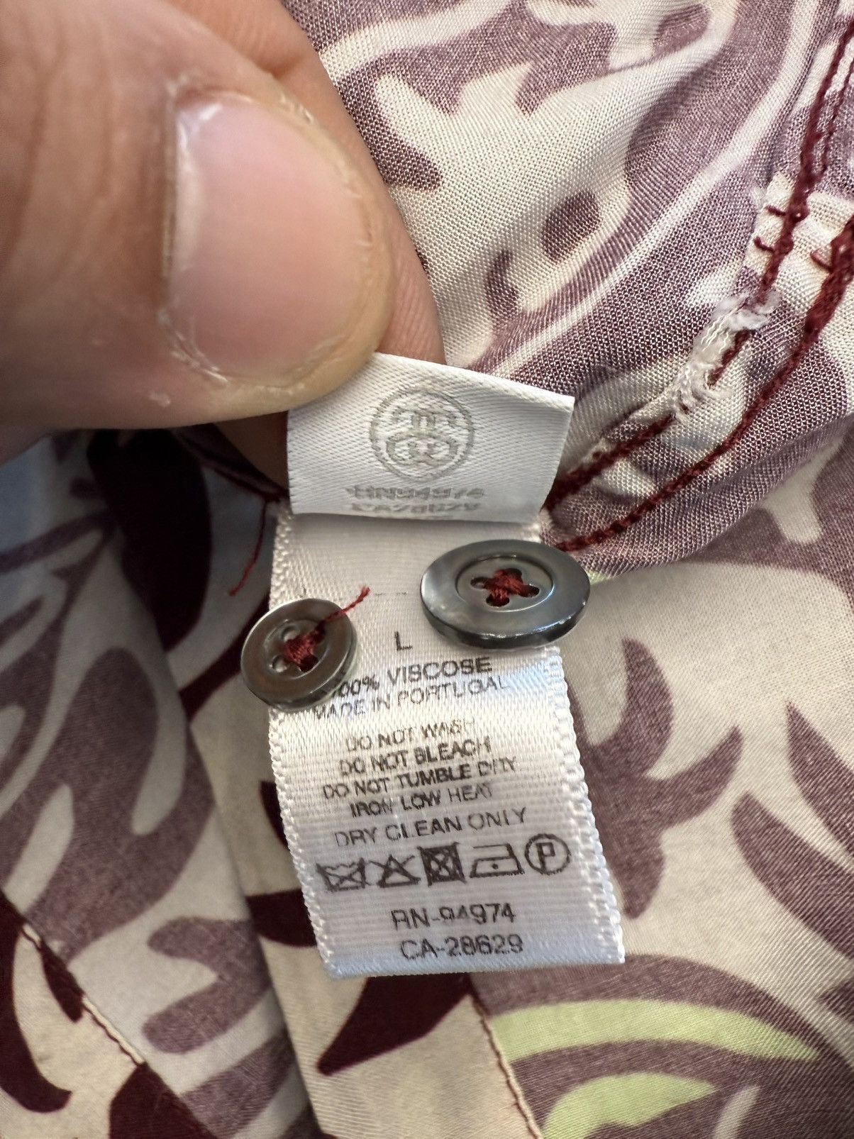 Stussy Stussy Palm Tree Psychedelic Button Up Size US L / EU 52-54 / 3 - 7 Thumbnail