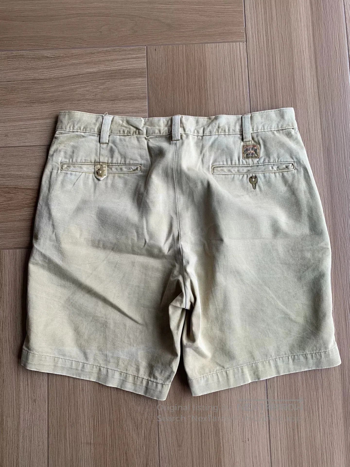 Polo Ralph Lauren Polo Ralph Lauren Washed Distressed Chino Shorts. Size US 34 / EU 50 - 2 Thumbnail