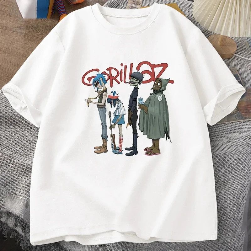 Band Tees × Japanese Brand Gorillaz PUNK ROCK T Shirt Size US M / EU 48-50 / 2 - 1 Thumbnail