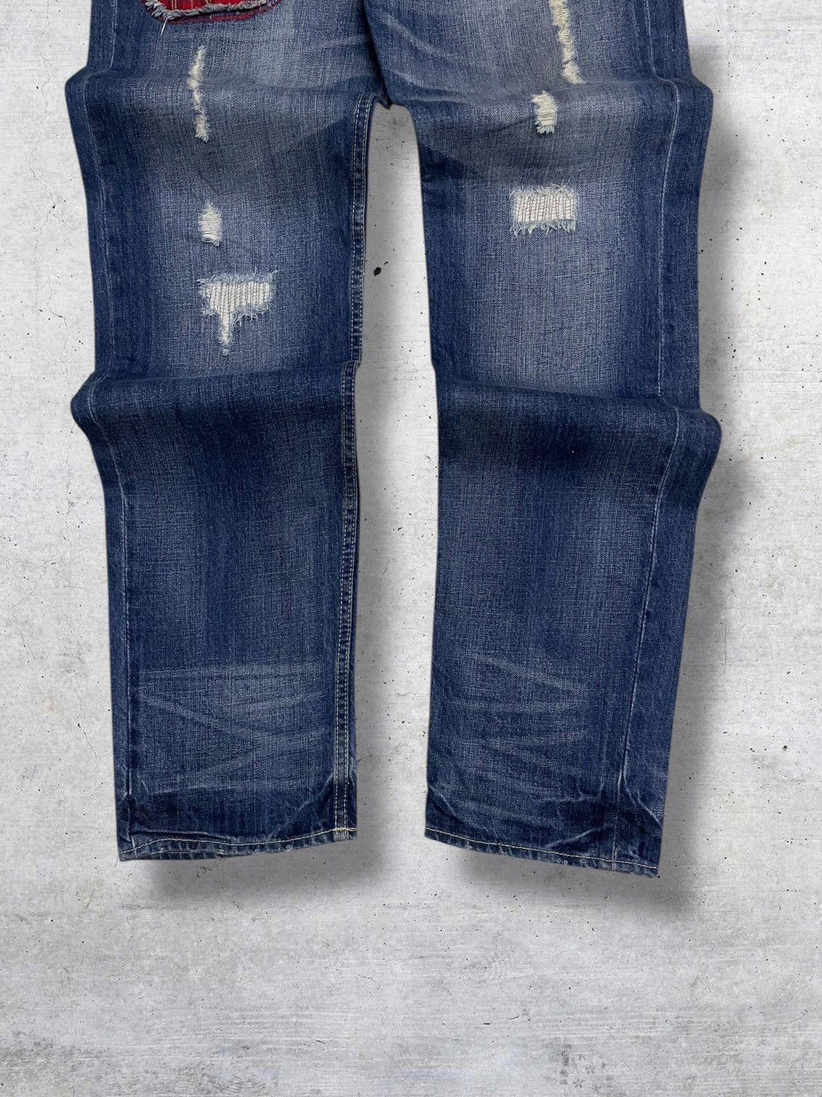 Hysteric Glamour VINTAGE ROOT THREE JAPAN DESIGNER 90S OG GRUNGE KURT DENIM Size US 31 - 3 Thumbnail