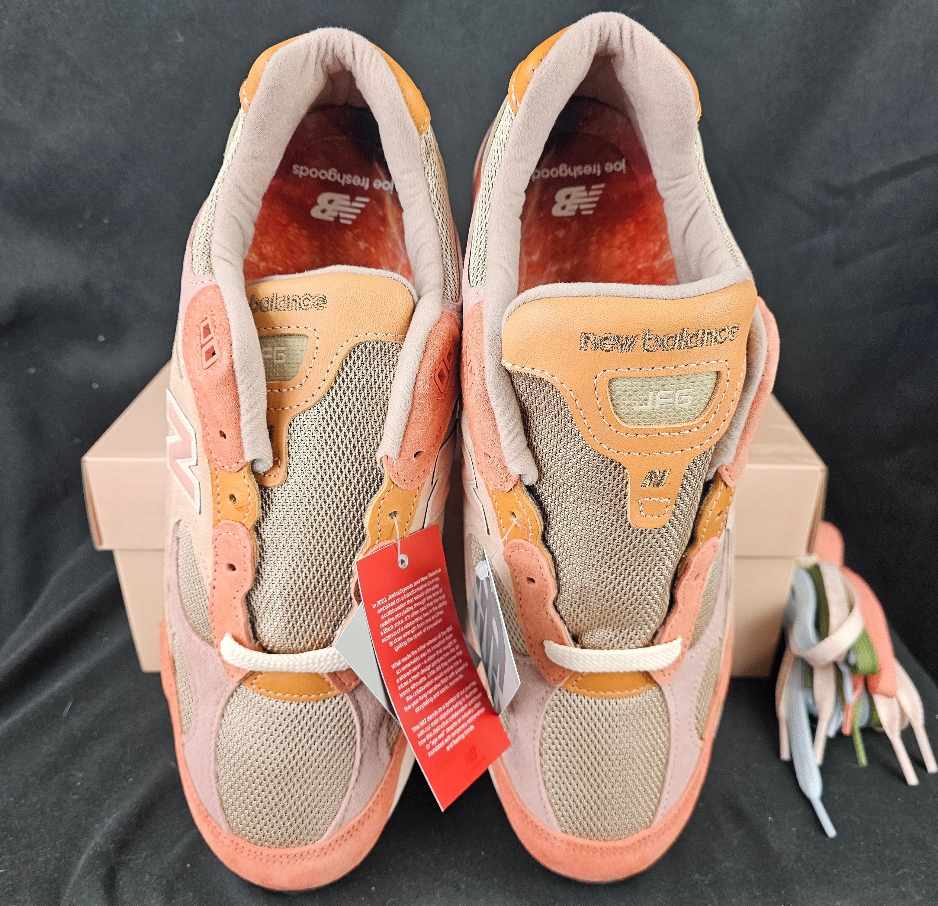 Joe Freshgoods SIGNED BOX Joe Freshgoods x New Balance 992 MiUSA Aged Well Size US 13 / EU 46 - 5 Thumbnail