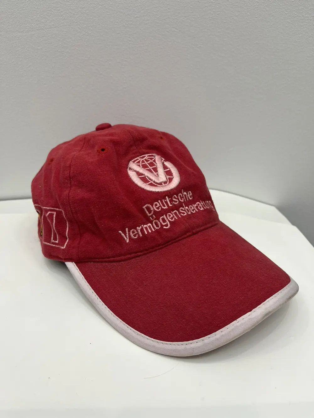 Ferrari Vintage Michael Schumacher 2000 World Champion Ferrari Cap Size ONE SIZE - 1 Thumbnail