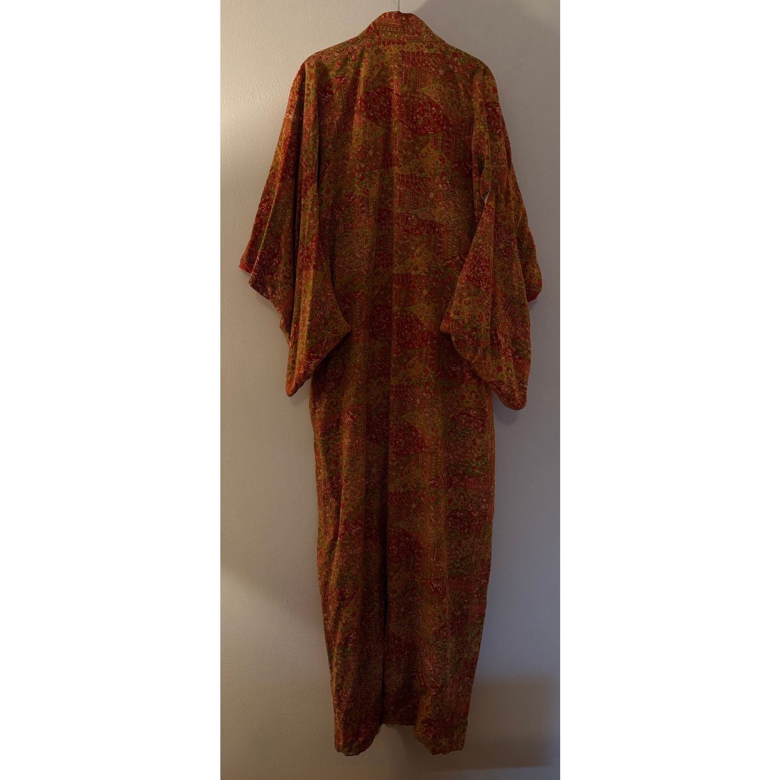 Other Antique Silk Japanese Kimono Robe Size ONE SIZE - 2 Thumbnail