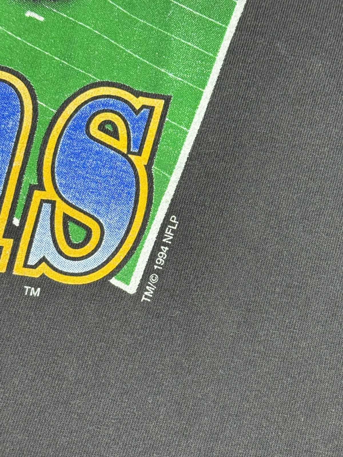 Vintage Vintage 90s St Louis Rams Explosion RARE Retro NFL T Shirt Size US L / EU 52-54 / 3 - 3 Thumbnail