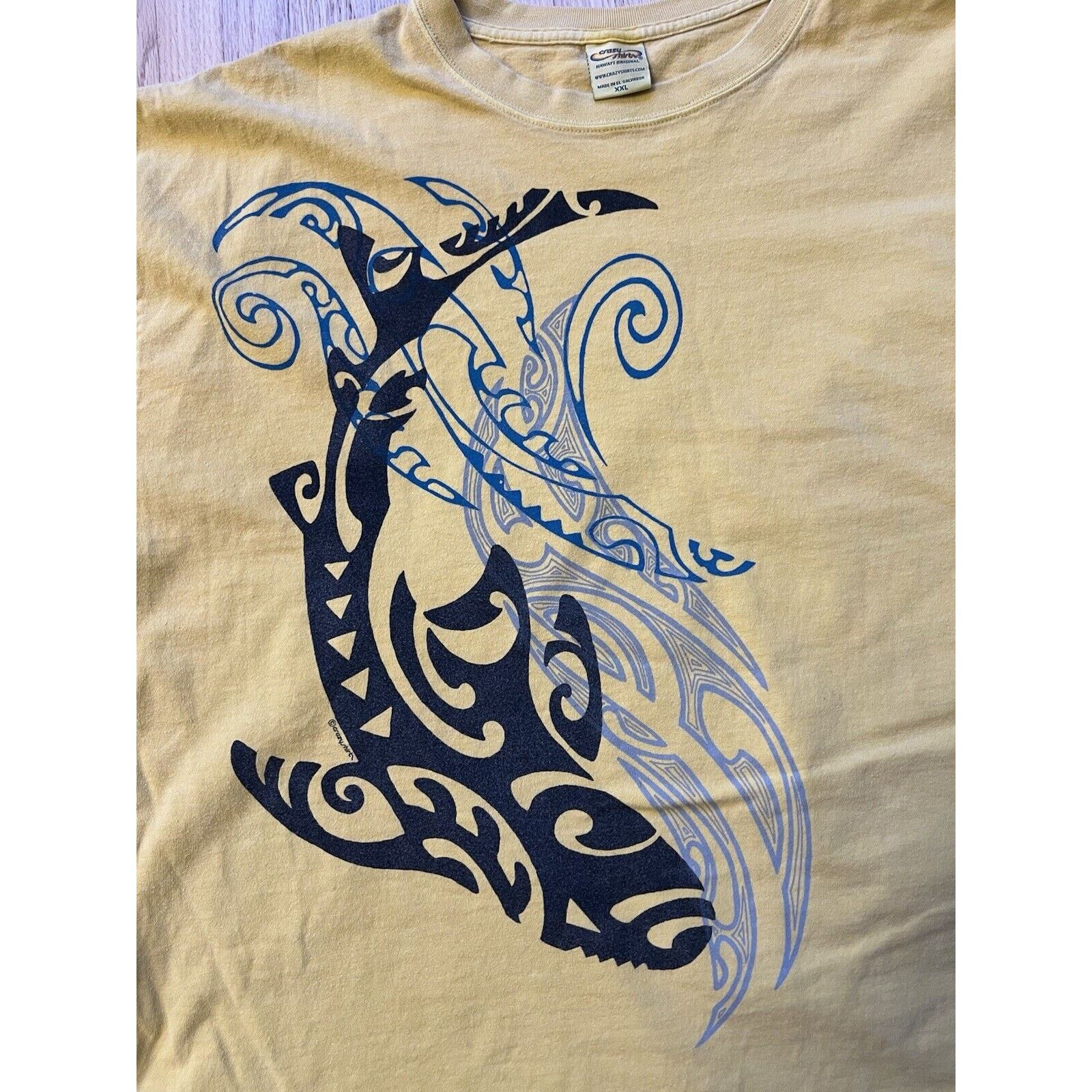 Other Vintage Crazy Shirt Adult Large Cropped 90s Travel Hawaii Size US XL / EU 56 / 4 - 2 Thumbnail