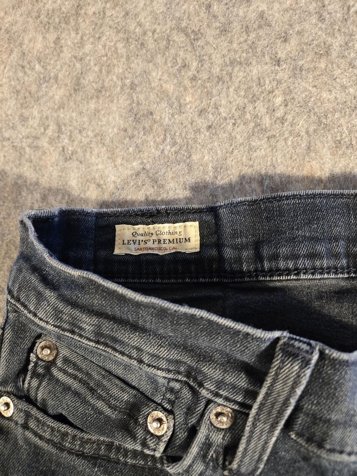 Other Levi's 511 Slim Fit Black Label Jeans W30 L30 Dark Wash Size US 30 / EU 46 - 9 Thumbnail