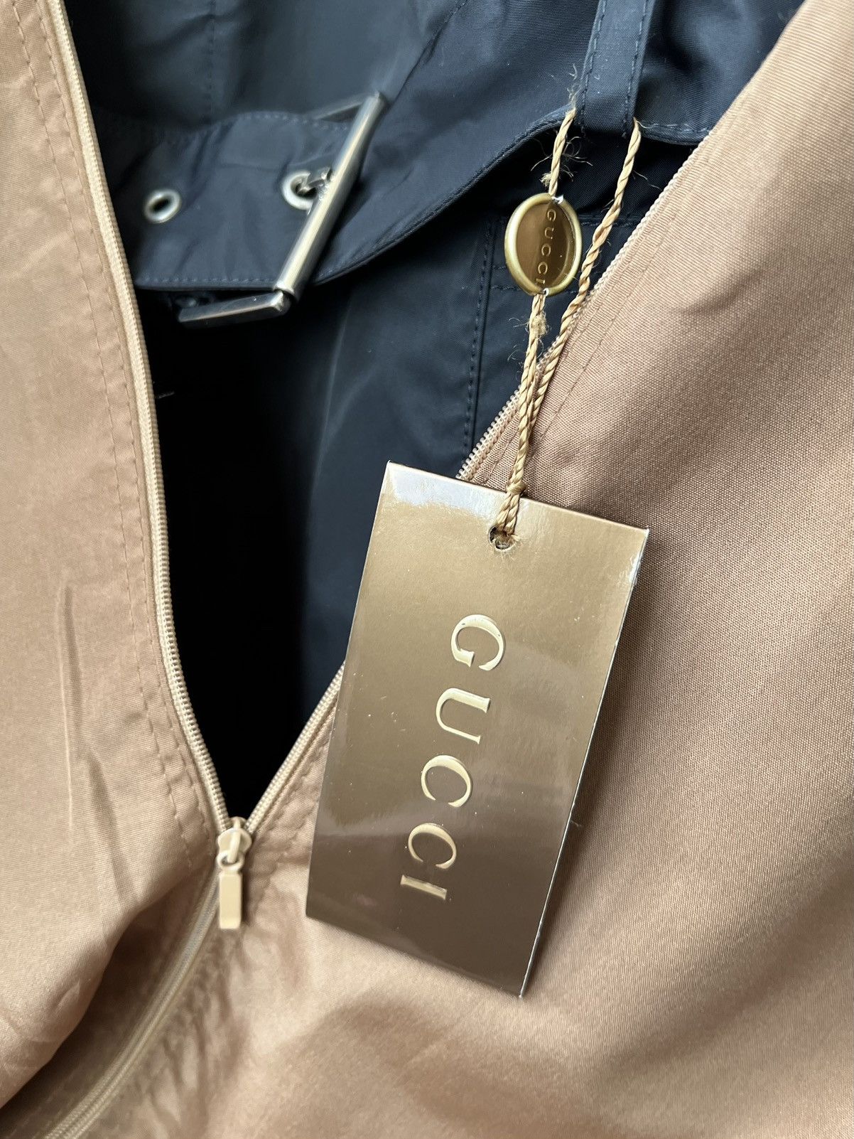 Gucci Gucci Black Belted Trench Coat Jacket Size US M / EU 48-50 / 2 - 9 Thumbnail