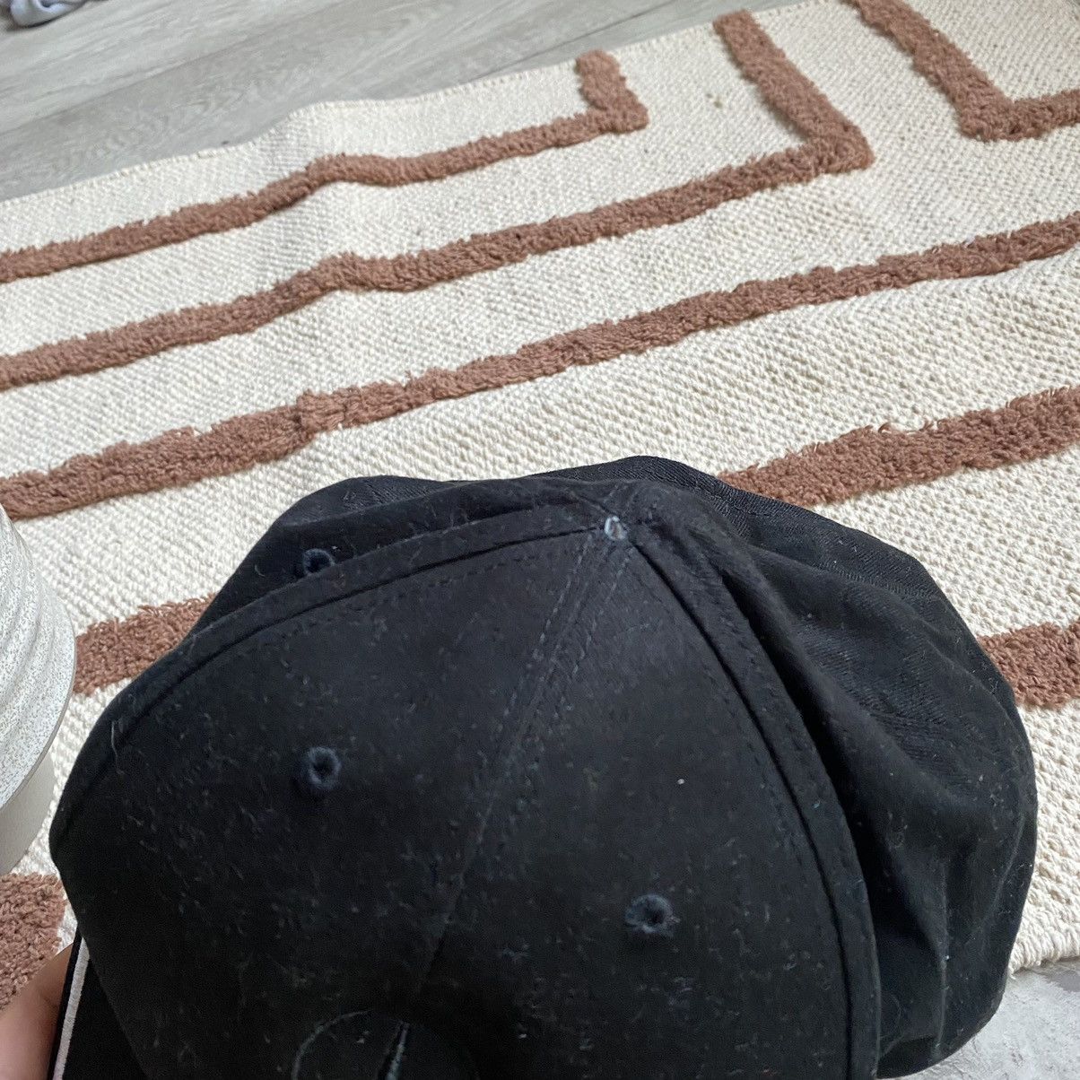 Mercedes-Benz VINTAGE MERCEDES BENZ BLACK LOGO RACING CAP Size ONE SIZE - 3 Thumbnail