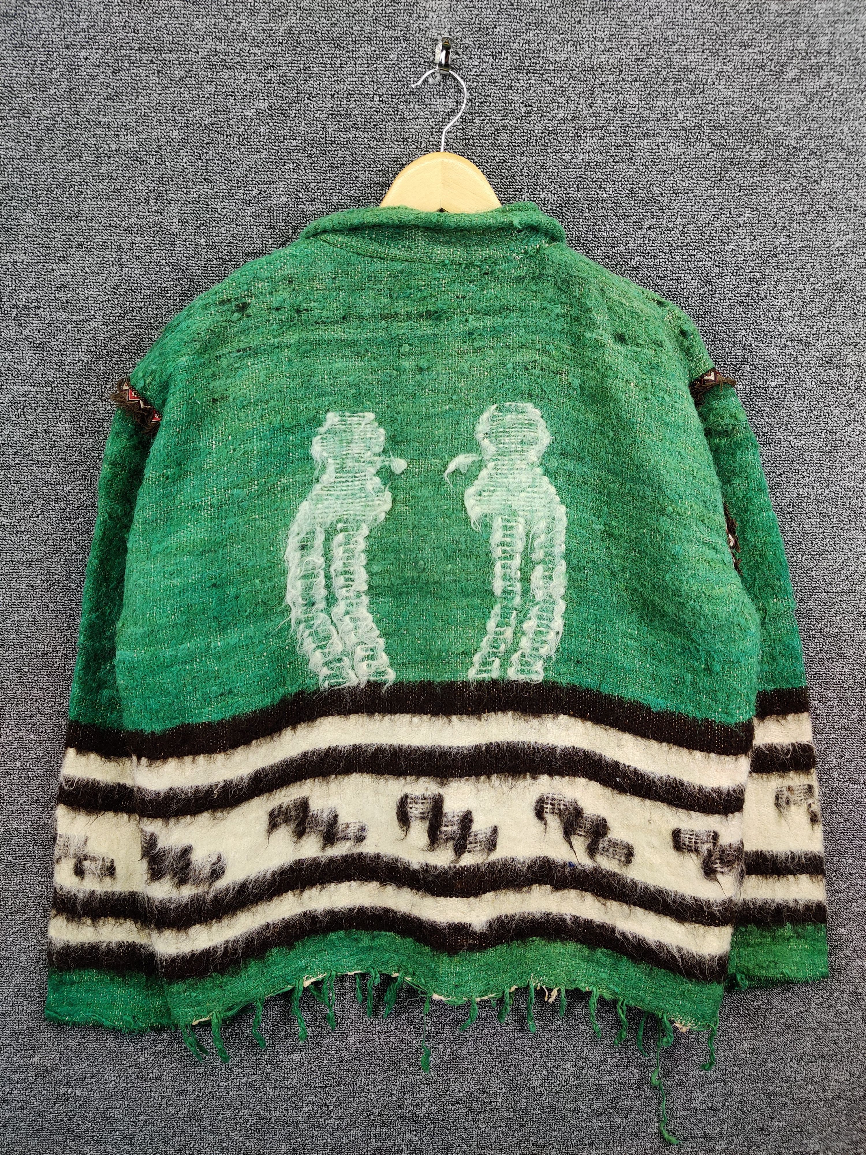 Japanese Brand Vintage Unbrand Wool Mohair Jacket Nice Design Size US L / EU 52-54 / 3 - 6 Thumbnail