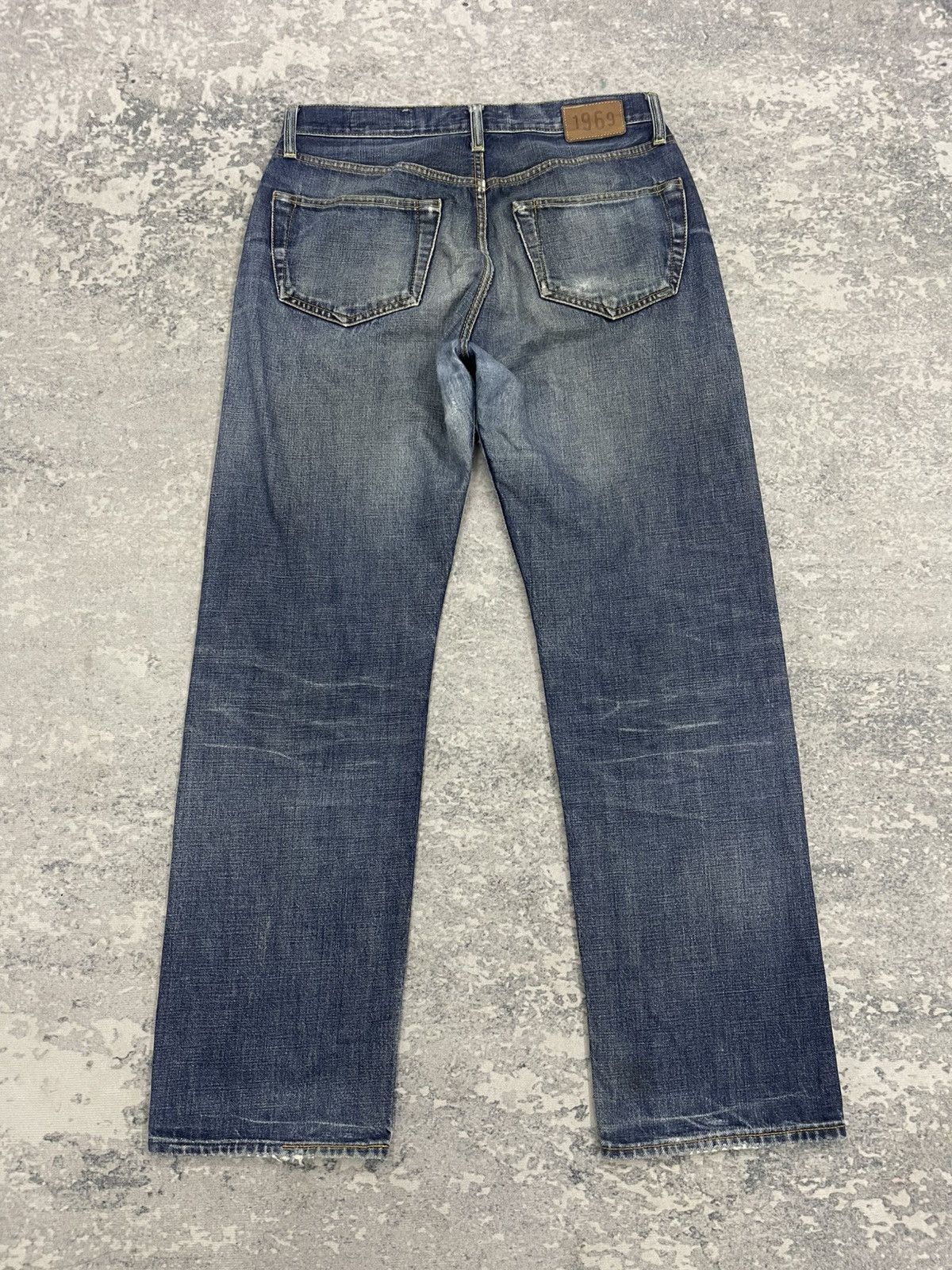 Gap Rare Gap 1969 Fly Button Selvedge Denim Size US 32 / EU 48 - 19 Thumbnail