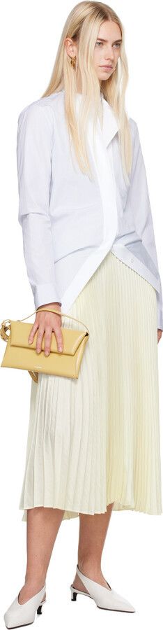 Jil Sander o1loc1c0426 Size:OS/Folded Small Bag in Beige Size ONE SIZE - 4 Thumbnail