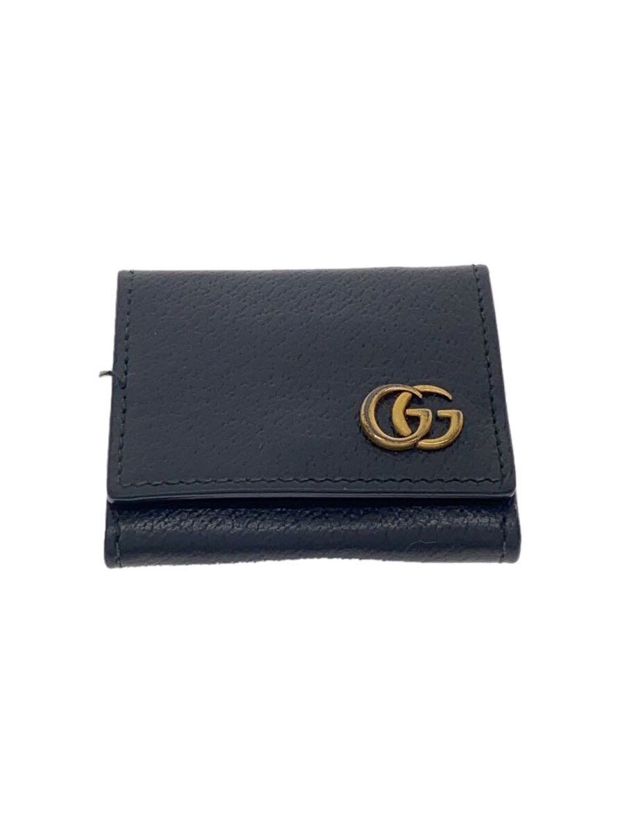 Gucci Gucci Leather Coin Case Black Size ONE SIZE - 1 Thumbnail