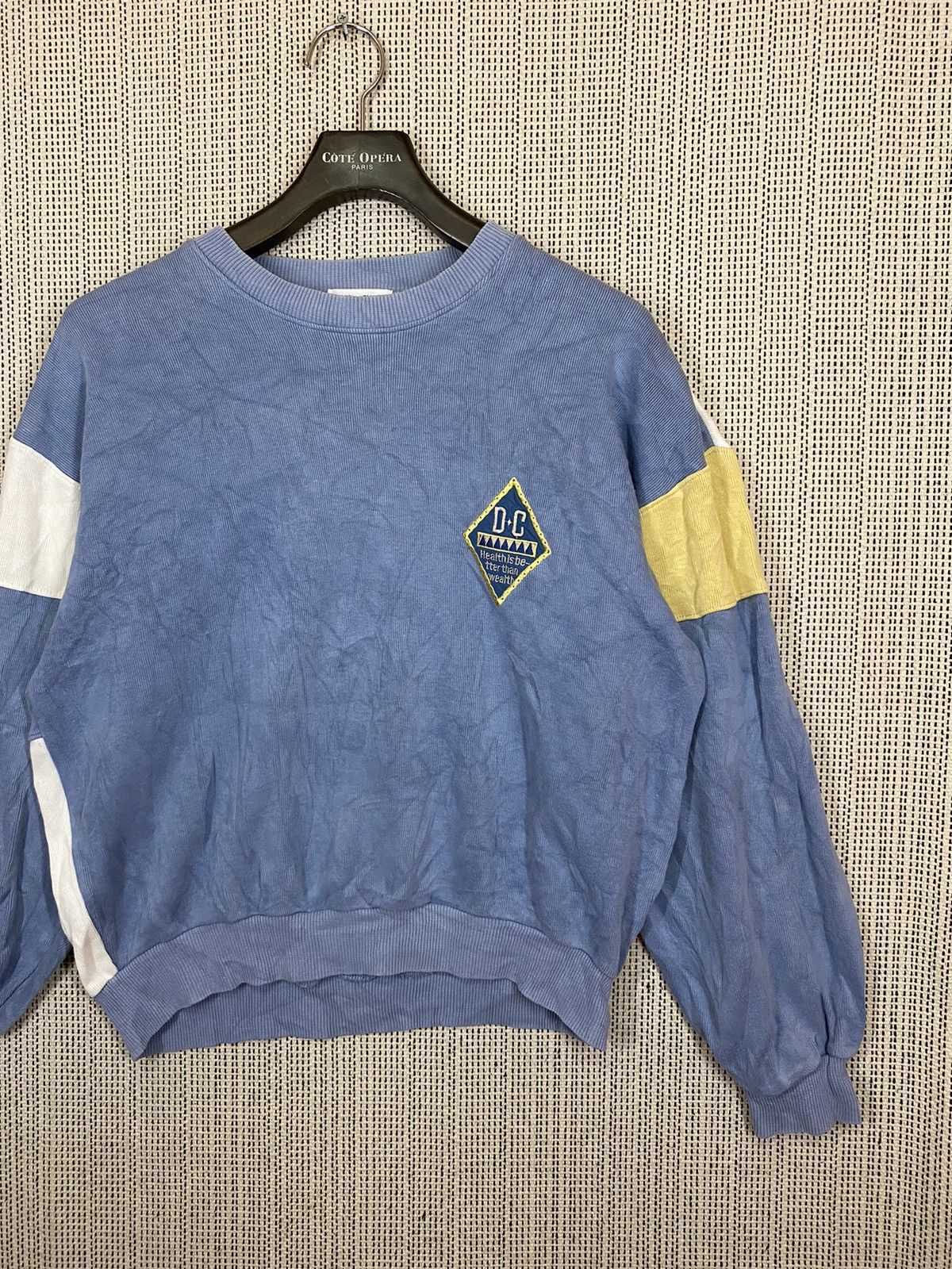 Designer × Japanese Brand × Vintage Dijo and cha sweatshirt crewneck pullover back hit Size US L / EU 52-54 / 3 - 4 Thumbnail