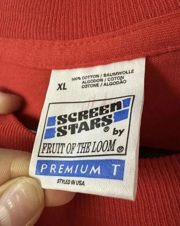 Vintage Vintage 1994 Euro Cotton Tee Made in USA Y2K Tee Shirt Size US XL / EU 56 / 4 - 5 Thumbnail
