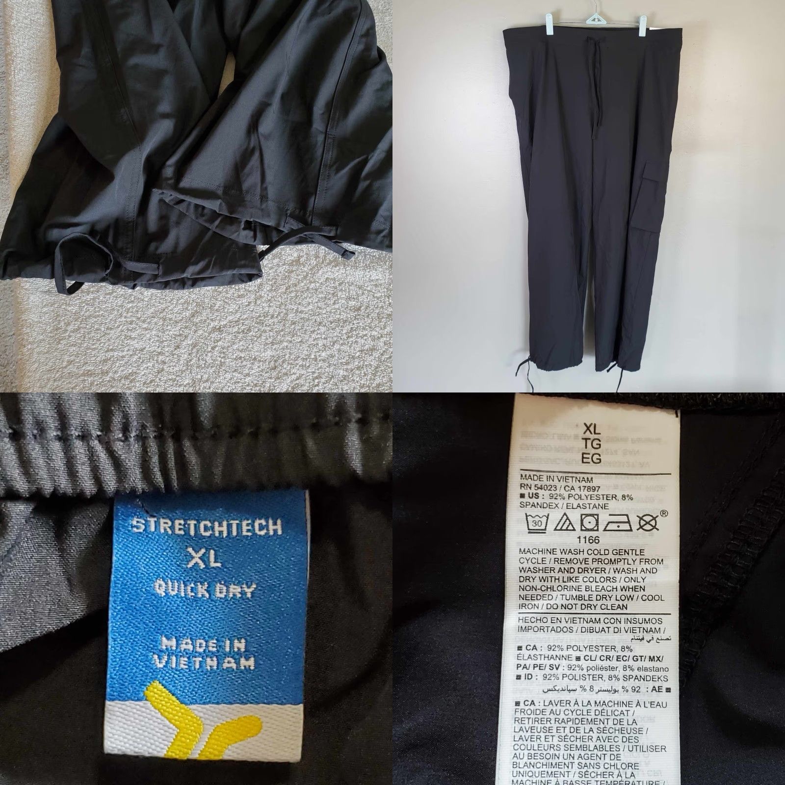 Old Navy VINTAGE Old Navy Pants Womens XL PowerSoft Go-Dry High Rise Wide Leg NWT Stretch Casual Size 40" / US 18 - 8 Thumbnail