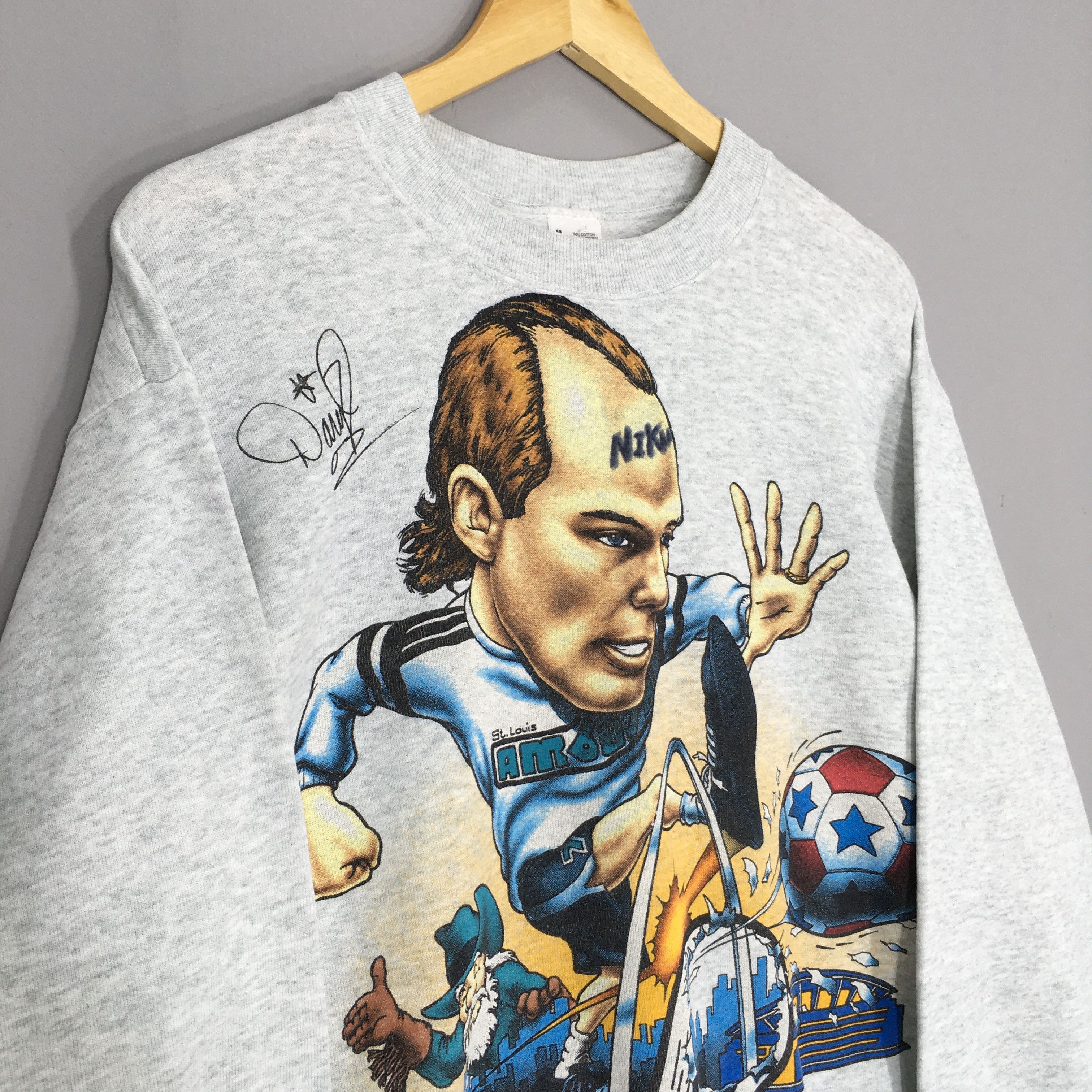 Fruit Of The Loom × Vintage Vintage Rare St. Louis Ambush MASL Sweatshirt Medium Size US M / EU 48-50 / 2 - 4 Thumbnail