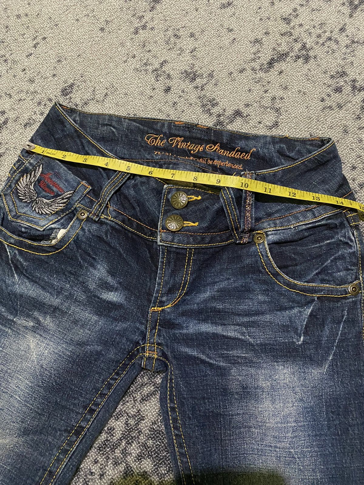 Hysteric Glamour Y2k the vintage standar ifsixwasnine bootcut Jeans Size 29" - 10 Thumbnail