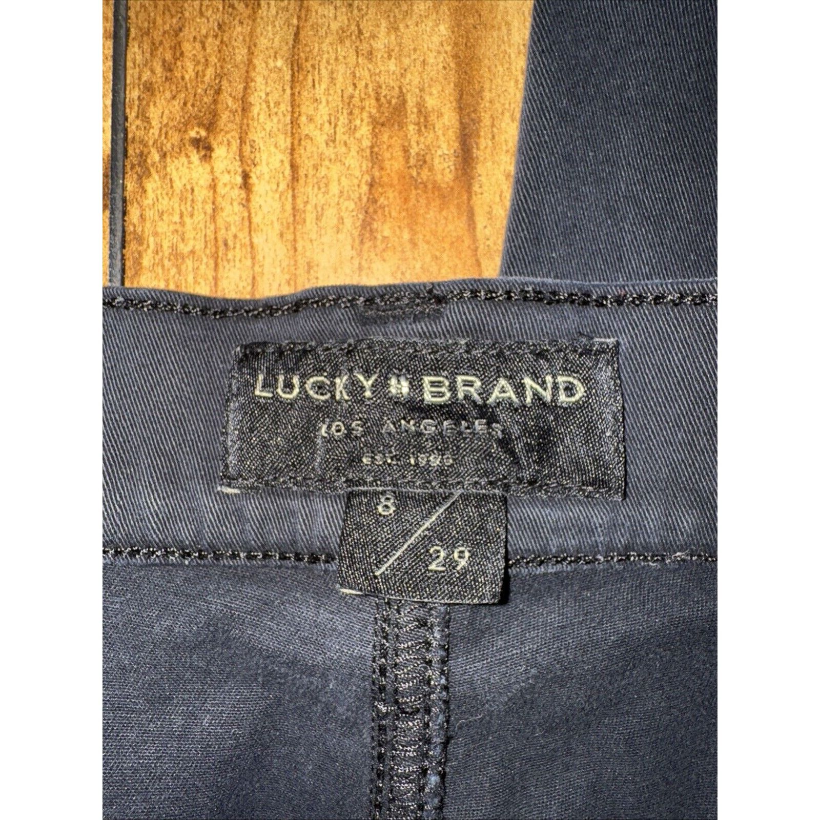 Lucky Brand × Vintage Women’s Lucky Brand Jeans Cargo Pants Black 28x30 Size 28" / US 6 / IT 42 - 4 Thumbnail