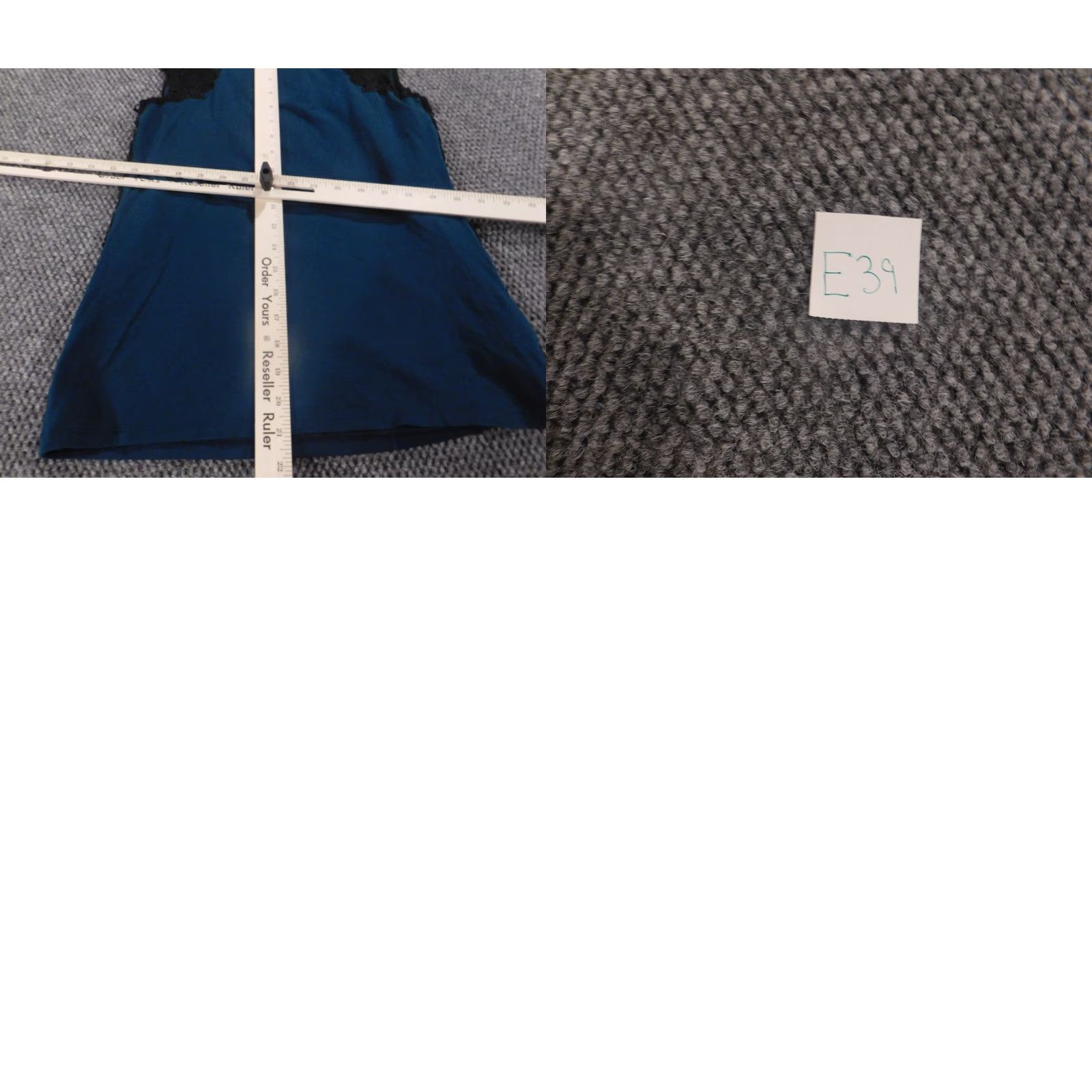 Ann Taylor Ann Taylor Blouse Womens PXS Petites Cotton Nylon Solid Crew Neck Pullover Casual Top Blue Size XS / US 0-2 / IT 36-38 - 9 Thumbnail