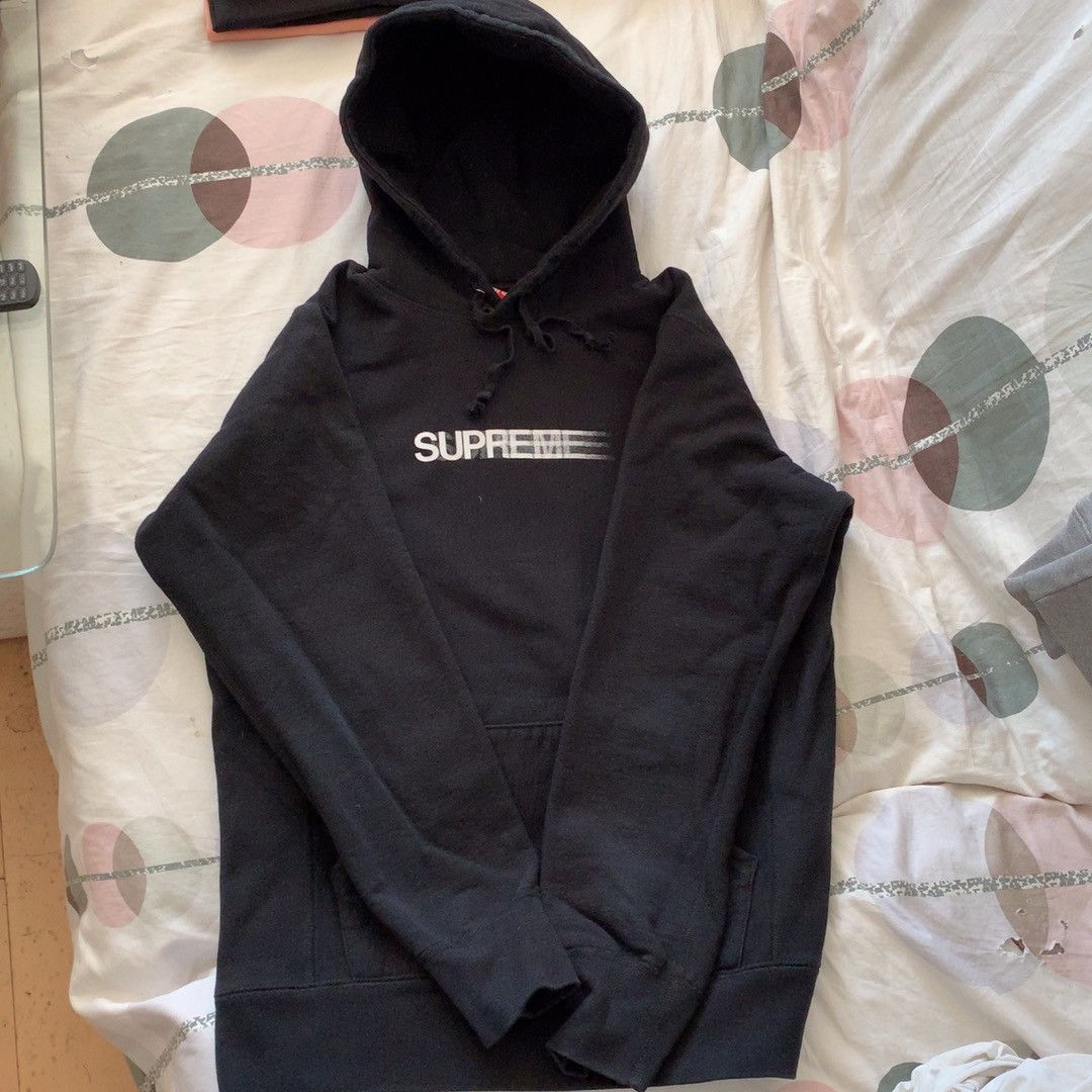 Supreme Supreme motion logo hoodie Size US M / EU 48-50 / 2 - 2 Thumbnail