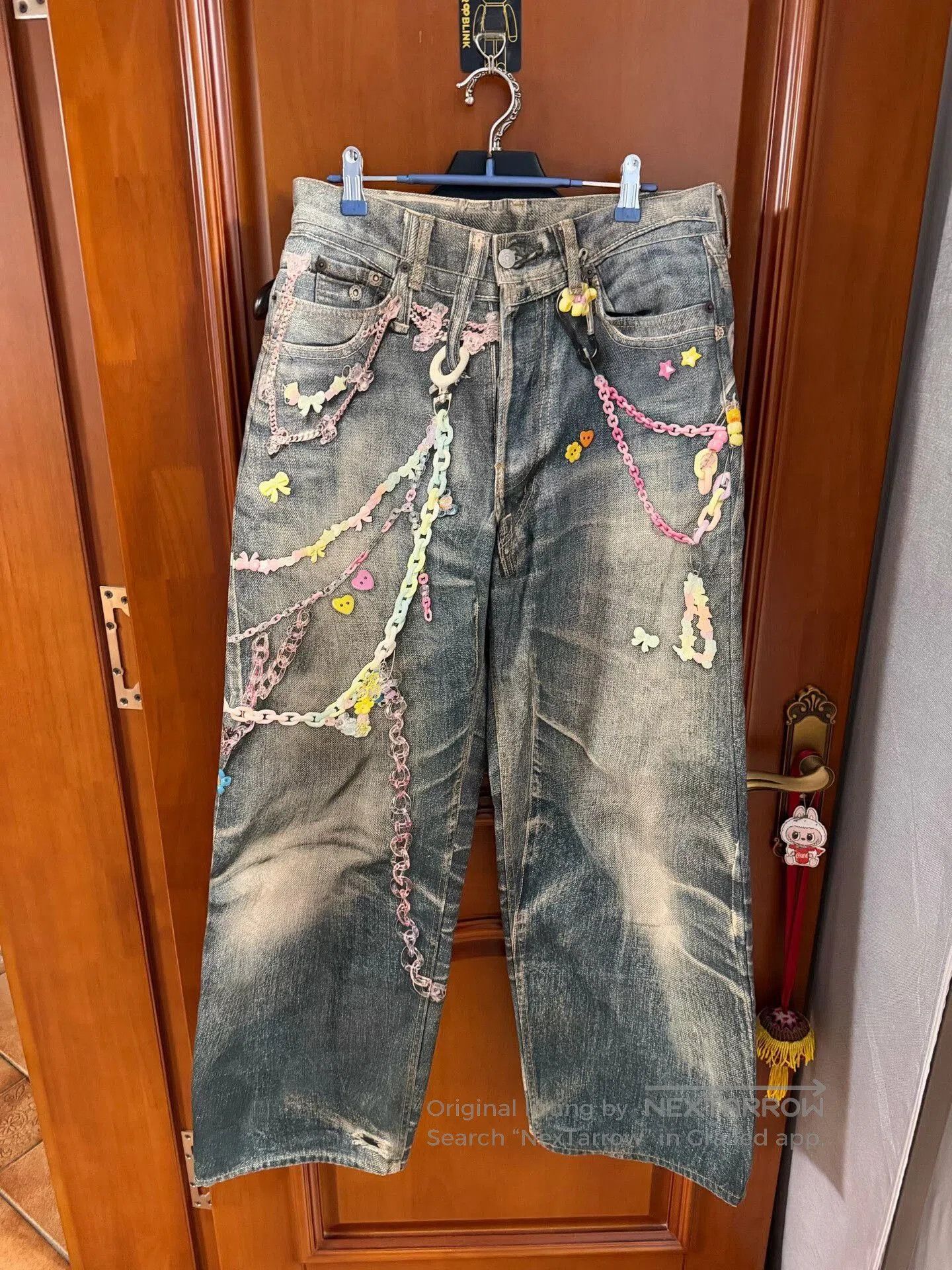 Acne Studios acne studios printed denim pants. Size 25" / US 0 / IT 36 - 1 Thumbnail