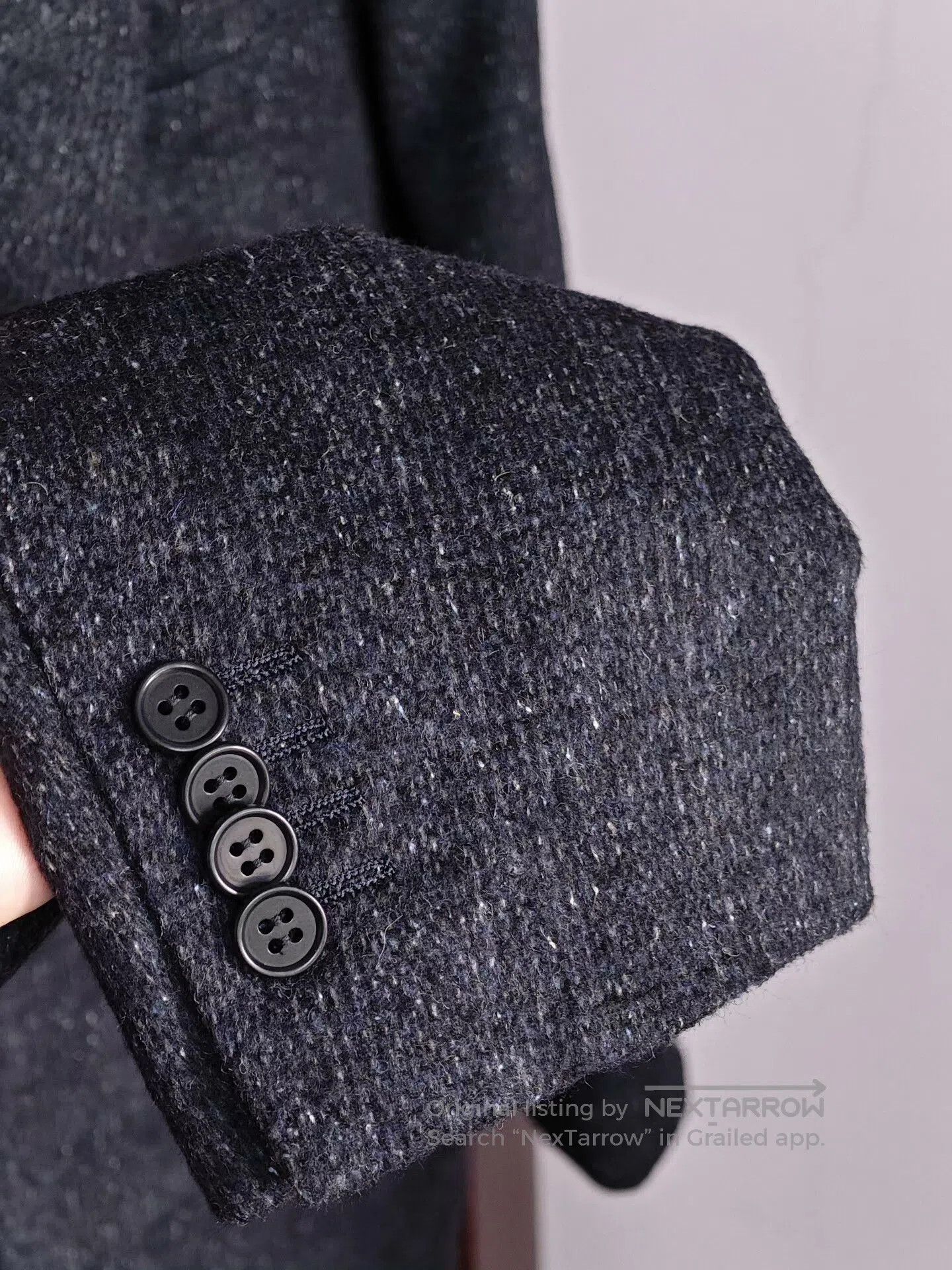 Ring Jacket Ichorai Japanese Wool Silk Casual Blazer. Size US M / EU 48-50 / 2 - 4 Thumbnail