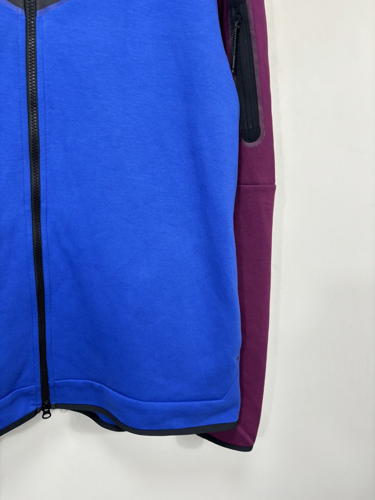 Nike Nike Tech Fleece NWT Sangria Wine / Game Royal Zip Up Hoodie Size US XXL / EU 58 / 5 - 7 Thumbnail