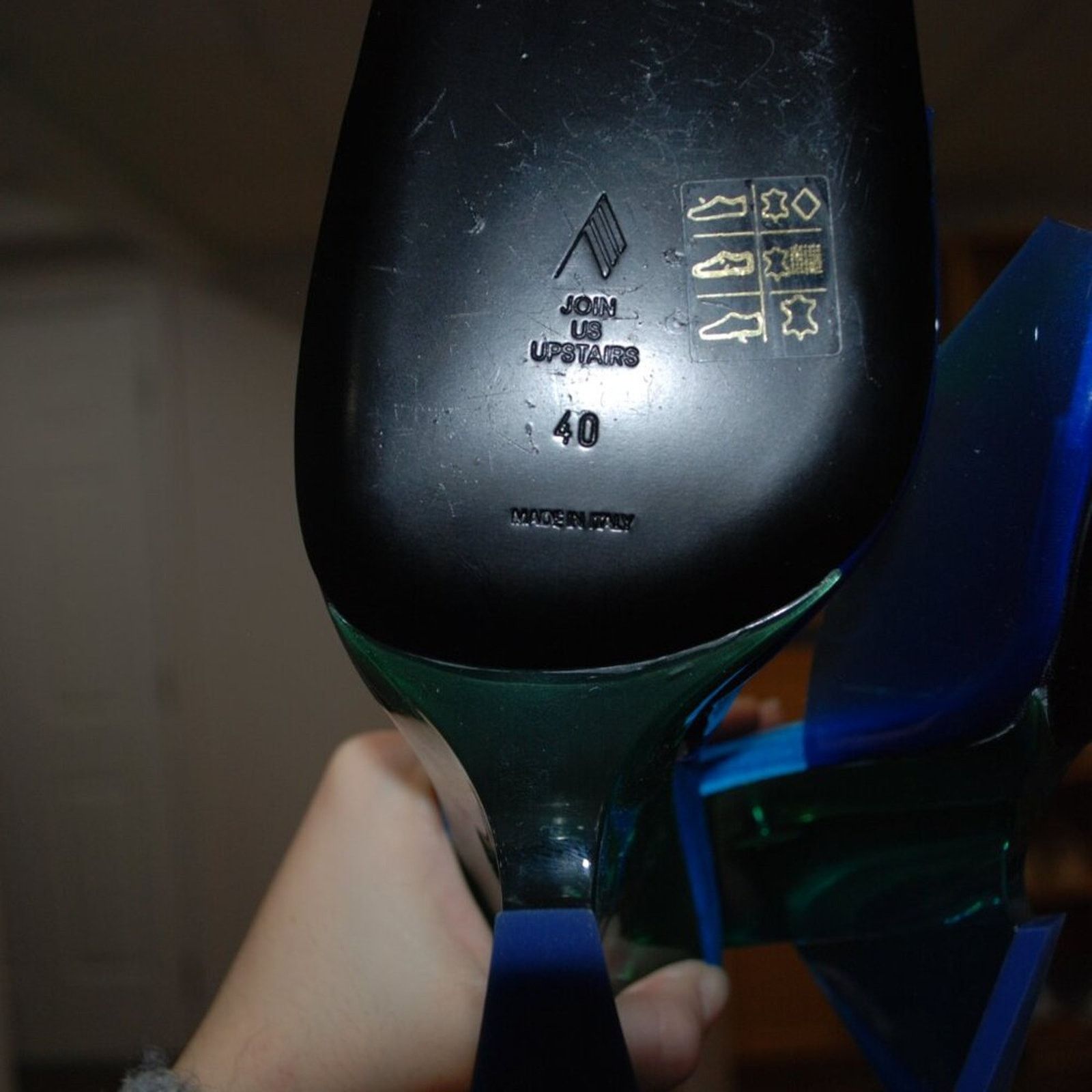 The Attico The Attico Cheope PVC mules IT40 / US10 Size US 10 / IT 40 - 10 Thumbnail