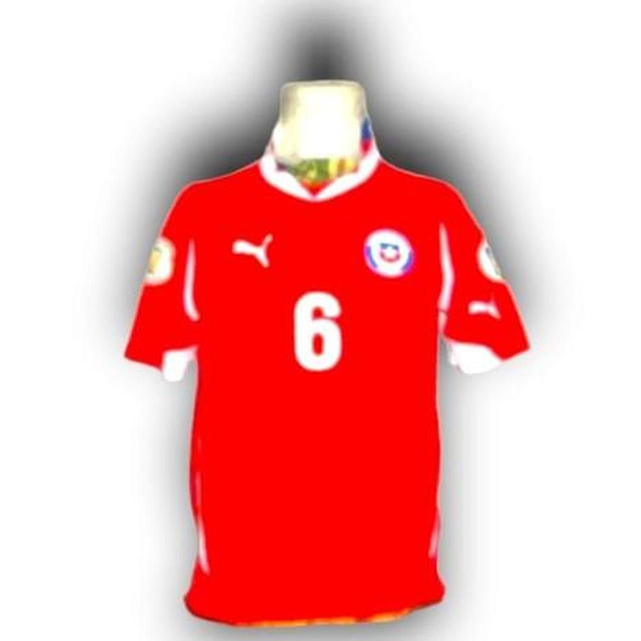 Puma Chile 2014 Home Shirt Jersey Size US S / EU 44-46 / 1 - 2 Thumbnail