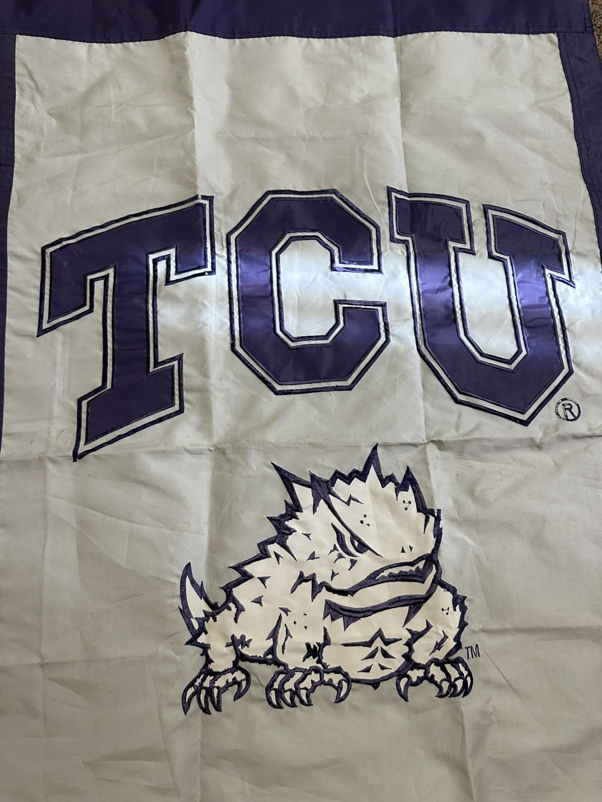 NCAA Vintage TCU Horned Frog “triple grey” flag 2009 Size ONE SIZE - 2 Thumbnail