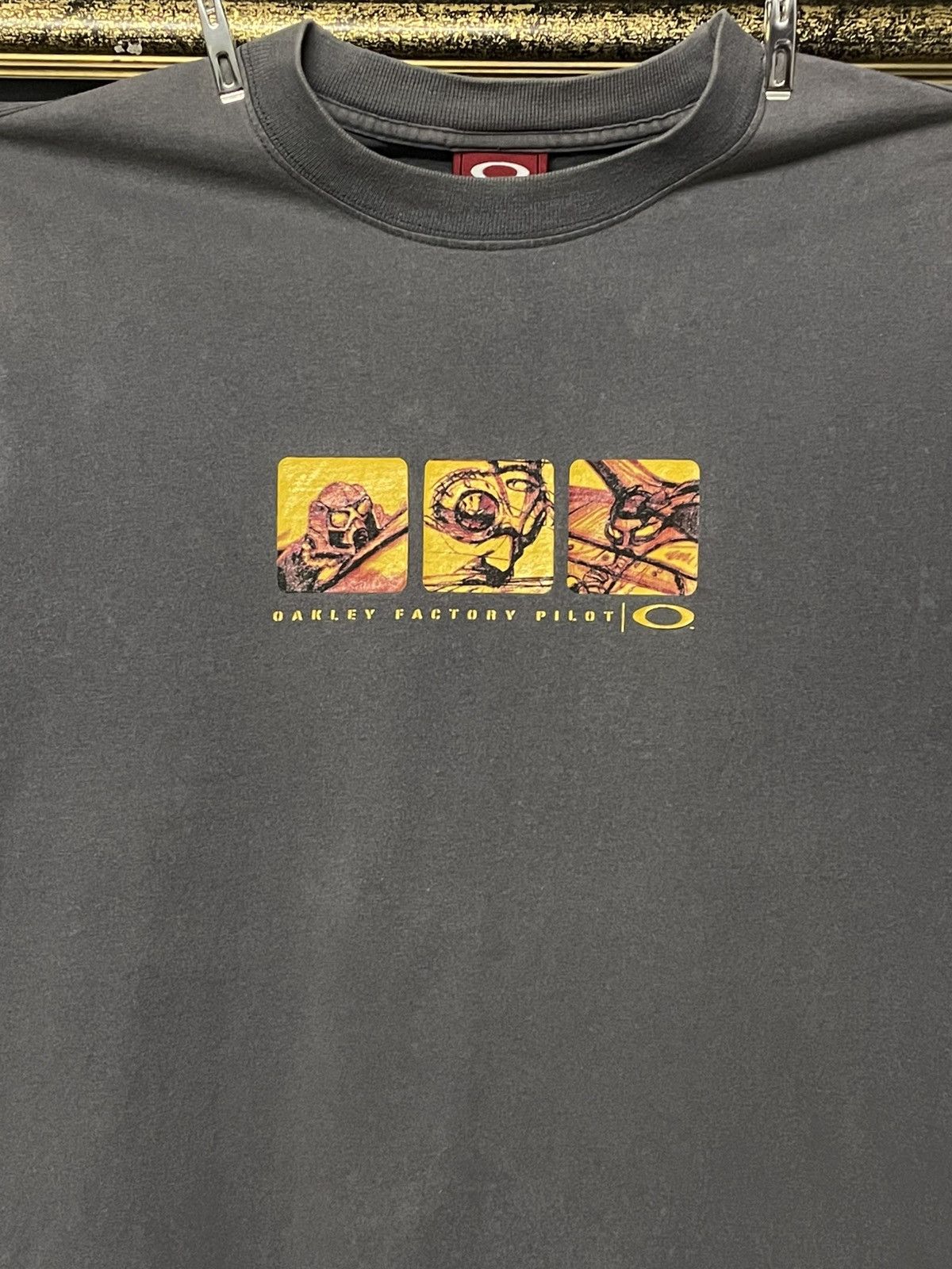 Oakley Vintage 90s Designer Oakley Software Factory Pilot Box Logo Size US M / EU 48-50 / 2 - 3 Thumbnail