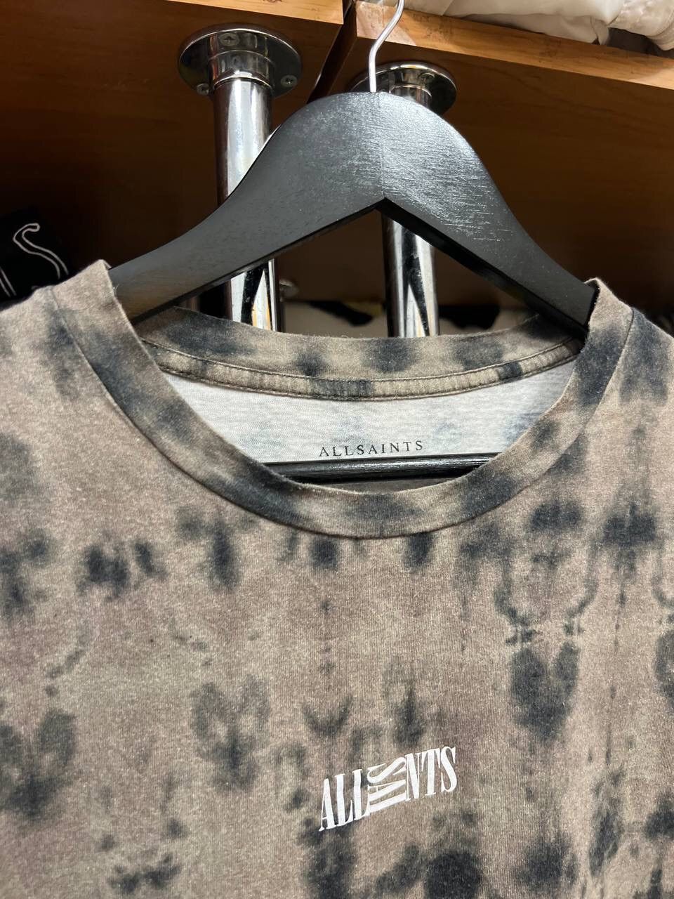 Allsaints ALLSAINTS Tee/T-shirt Big LOGO Tie Dye Y2K Size US S / EU 44-46 / 1 - 5 Thumbnail