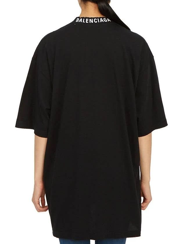 Balenciaga o1mt1gz0824 Inside Out T-Shirt in Black Size XS / US 0-2 / IT 36-38 - 4 Thumbnail