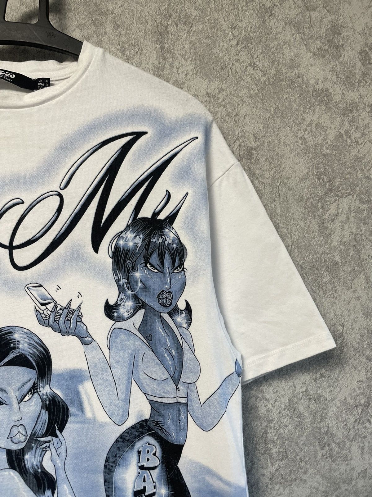 Jaded London Jaded London Be My Baby Girl Graffiti T-Shirt Y2K Size US L / EU 52-54 / 3 - 8 Thumbnail