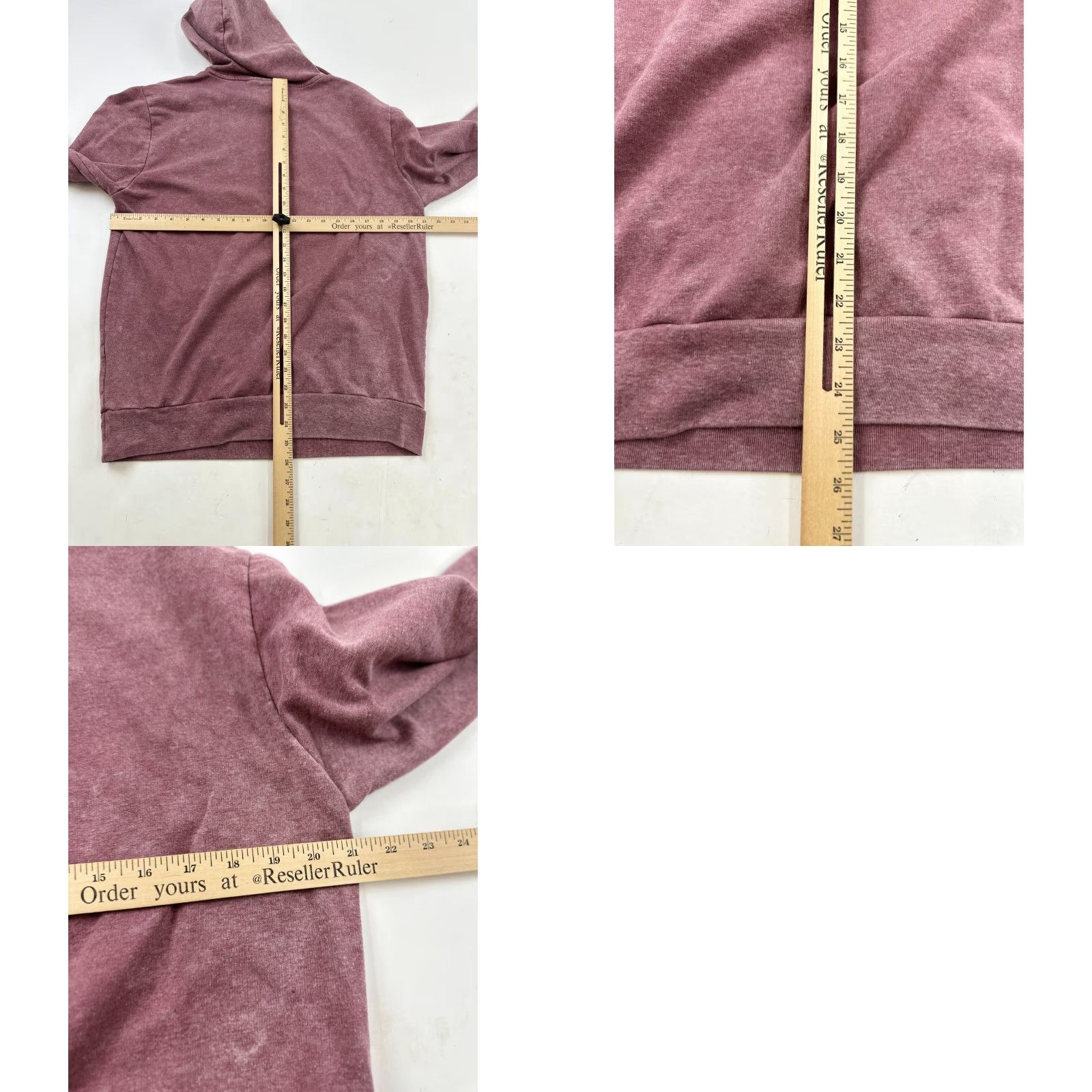 Spell Mickey Mouse Hoodie Men Medium Maroon Fleece Lined Sweatshirt Pullover Size US M / EU 48-50 / 2 - 8 Thumbnail