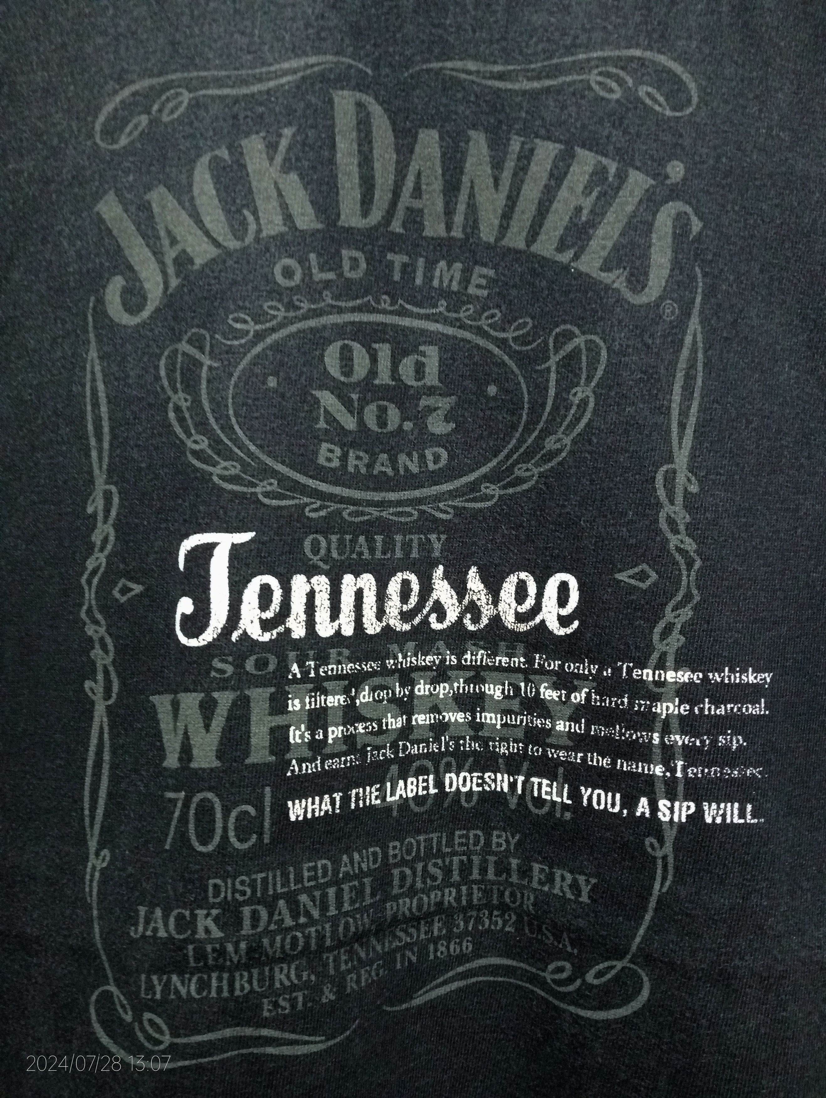 Drink Beer Save Water Jack Daniels Whiskey Tee Very Rare Size US S / EU 44-46 / 1 - 2 Thumbnail