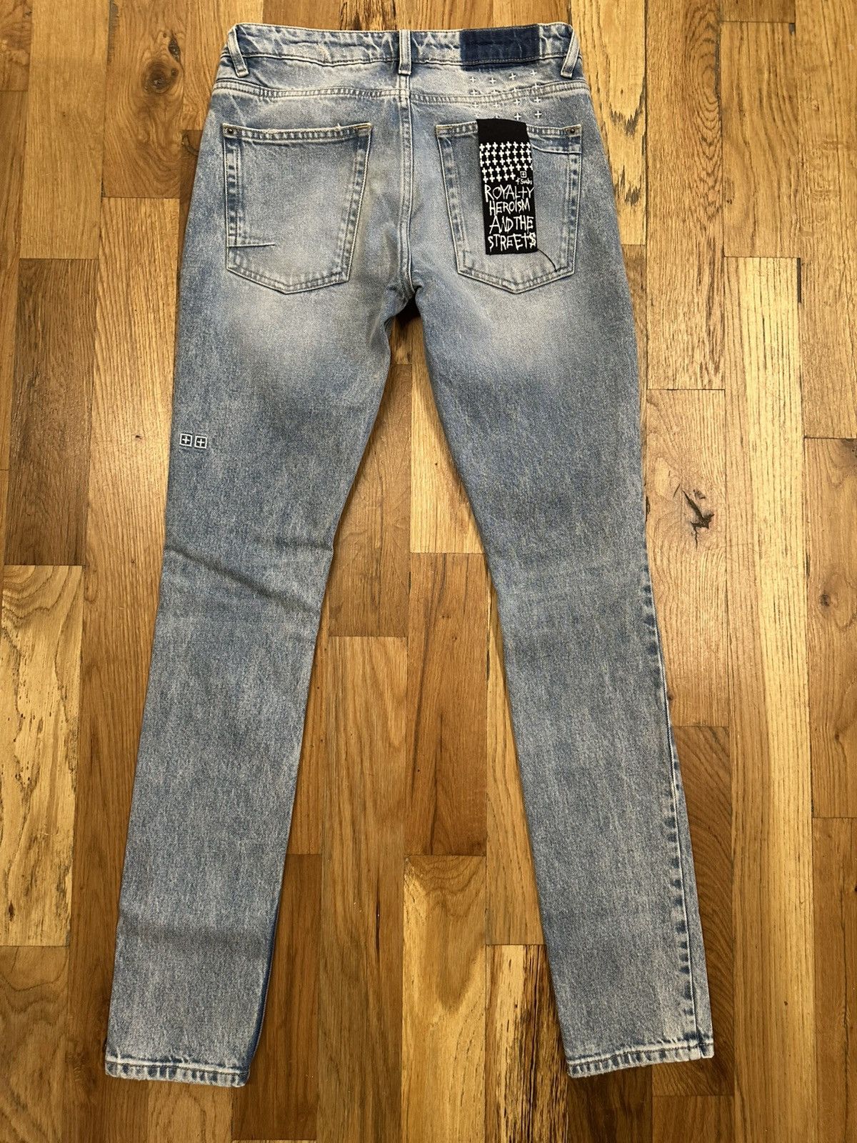 Ksubi Ksubi Plain Washed Blue Denim Jeans Size 31 Size US 31 - 2 Thumbnail