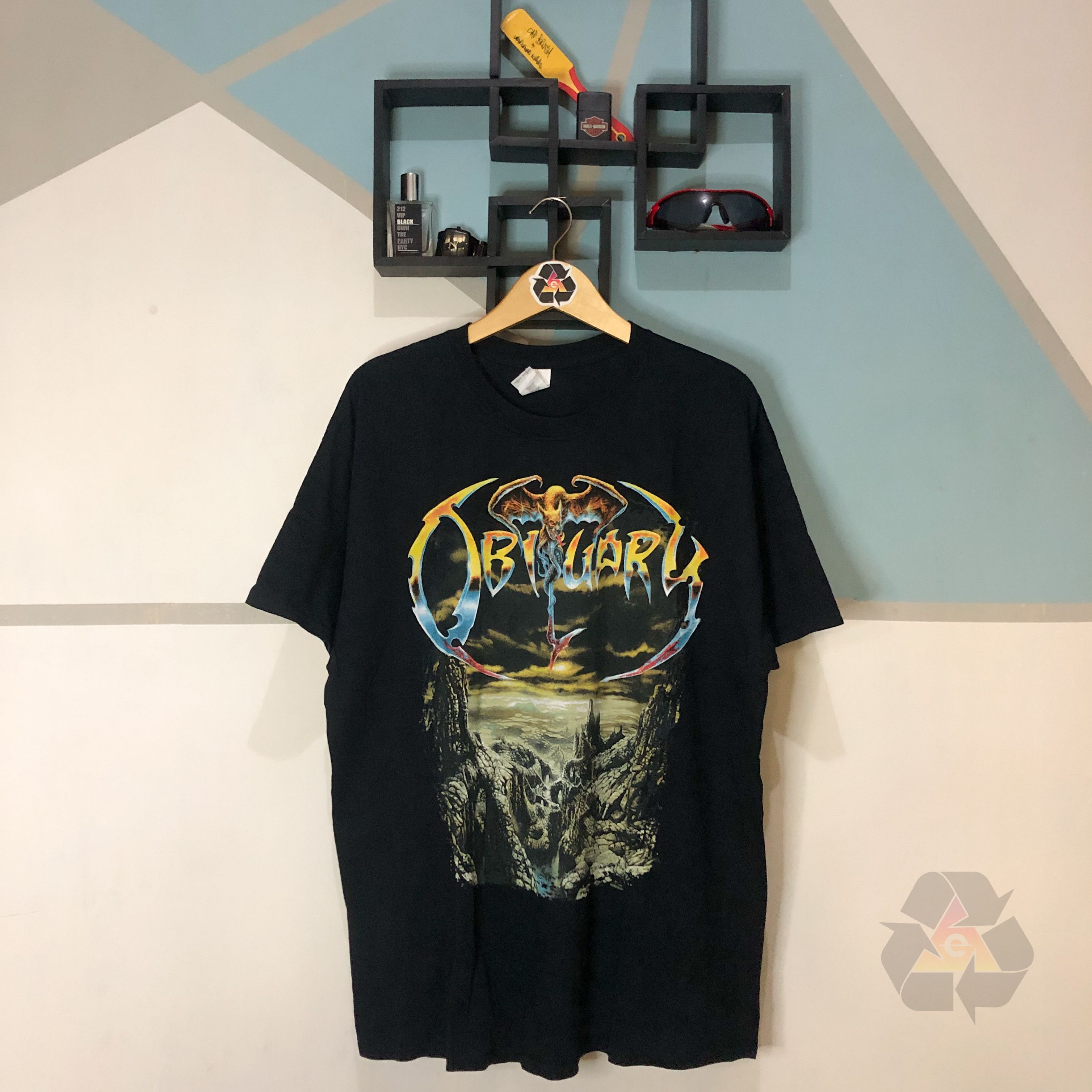Band Tees Obituary Band Album The End Complete 2005 Vintage T-Shirt Size US XL / EU 56 / 4 - 2 Thumbnail