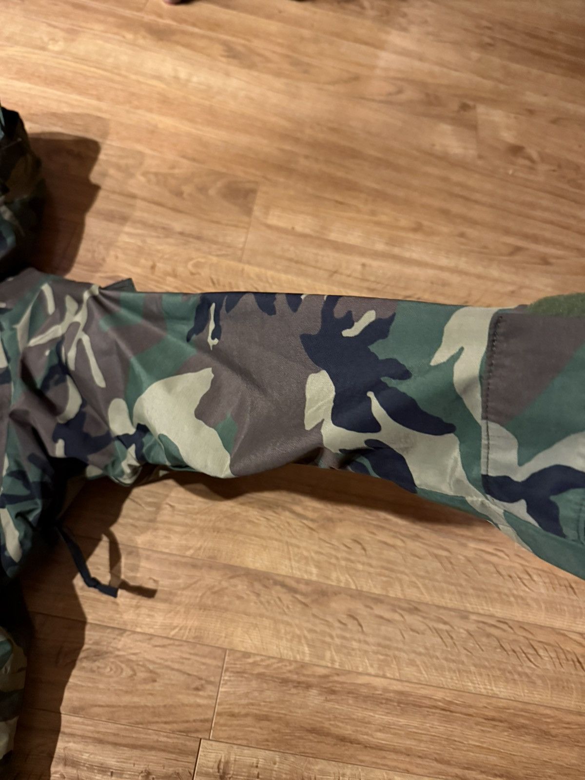 Other USGI Cold Wet Weather Woodland Camo ECWCS Parka XL Long Size US XL / EU 56 / 4 - 8 Thumbnail