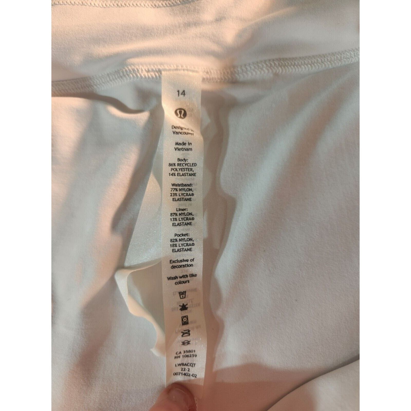 Lululemon Lululemon Pace Rival MidRise Skirt/Skort For Tennis Size 36" / US 14 / IT 50 - 2 Thumbnail